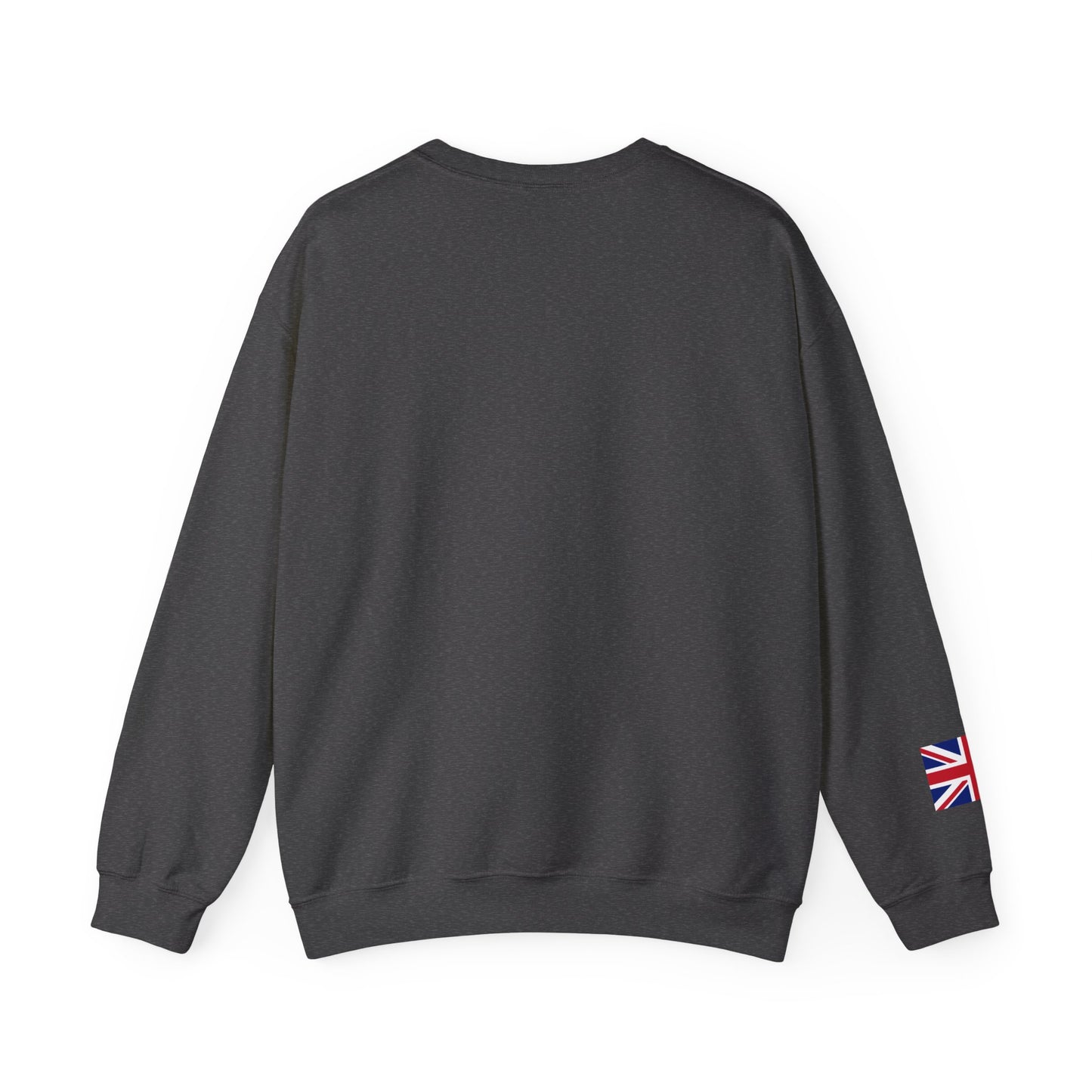 Formula 1 George Russell Sweatshirt UK Flag Union Jack Flag on Sleeve