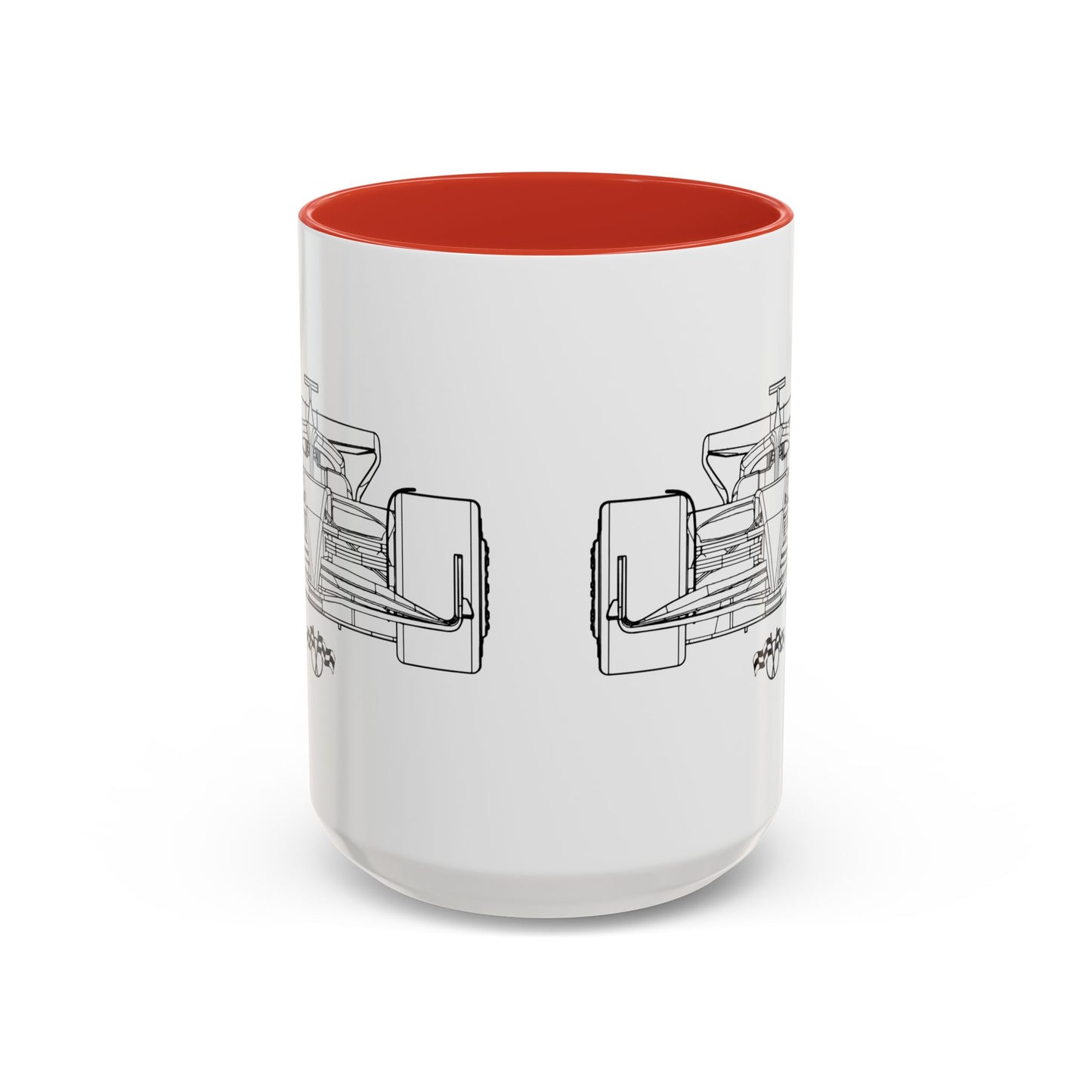 Formula 1 Race Car Accent Mug (11oz)