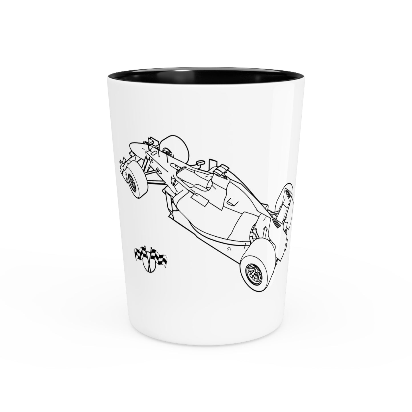 Formula 1 Race Car Shot Glass Four