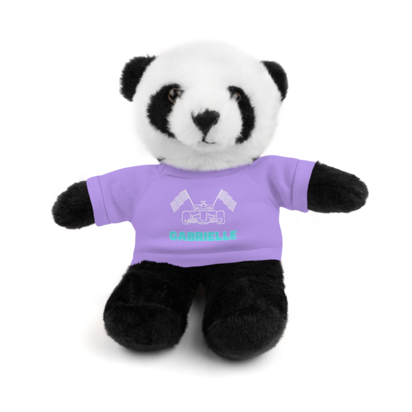 Personalized Race Car Stuffed Animals with T-Shirt