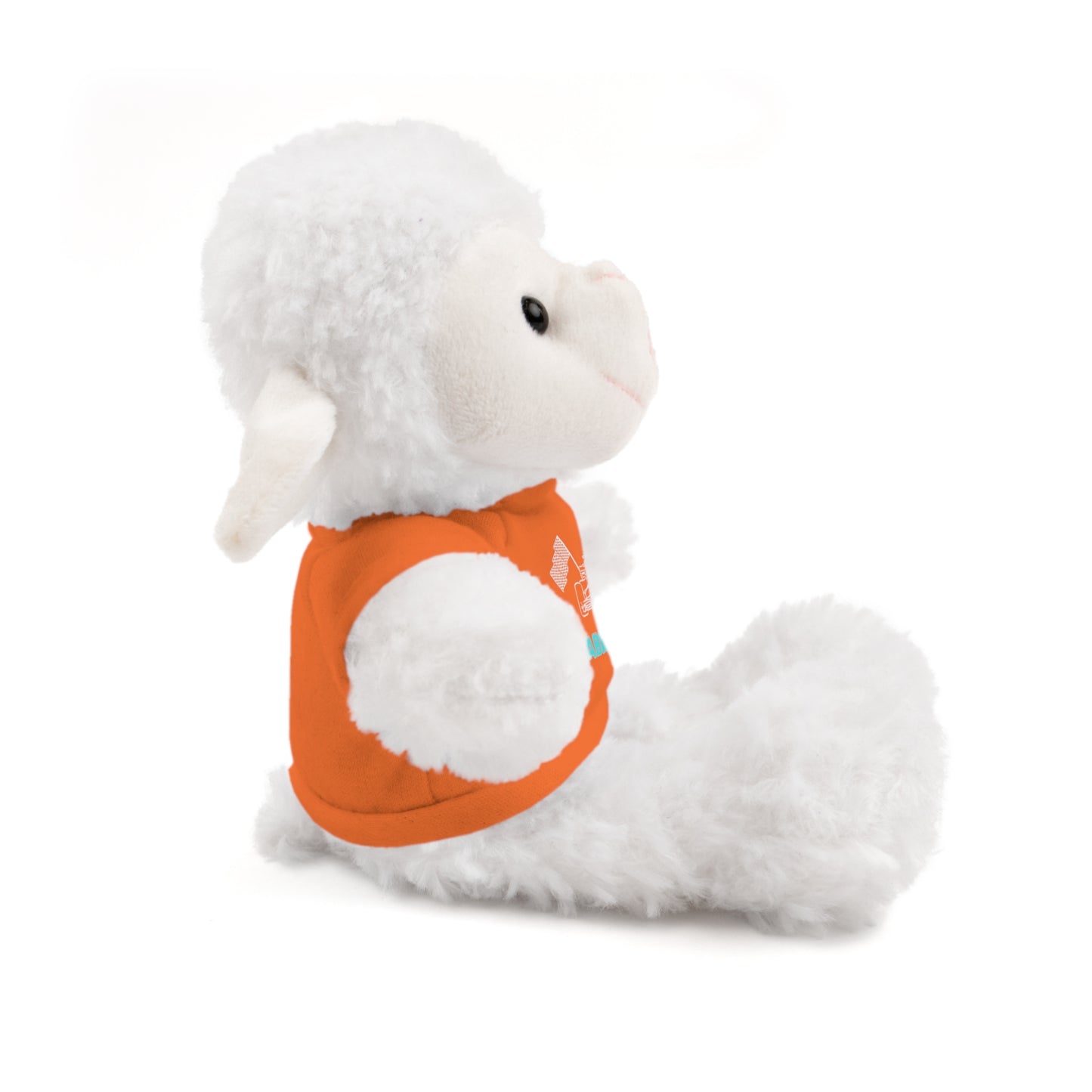Personalized Race Car Stuffed Animals with T-Shirt