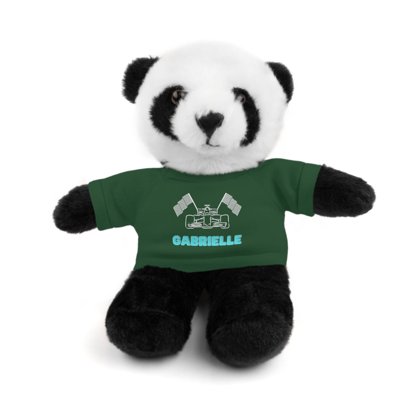 Personalized Race Car Stuffed Animals with T-Shirt