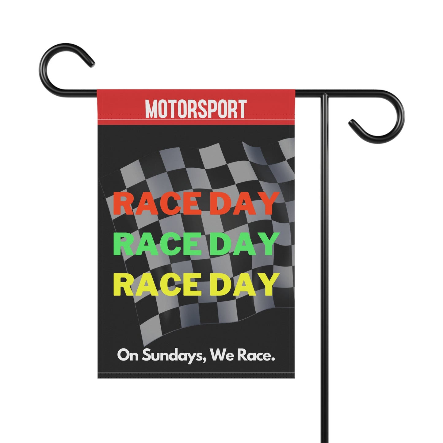 Yard Flag Sunday Race Day Flag Motorsports