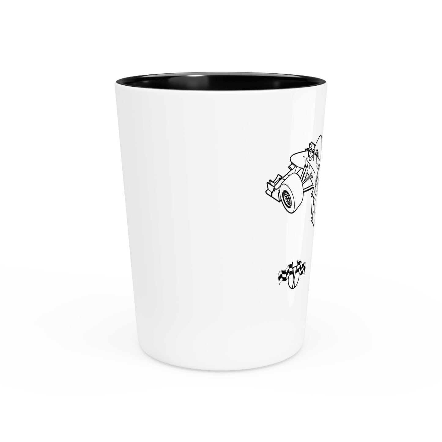 Formula 1 Race Car Shot Glass Four