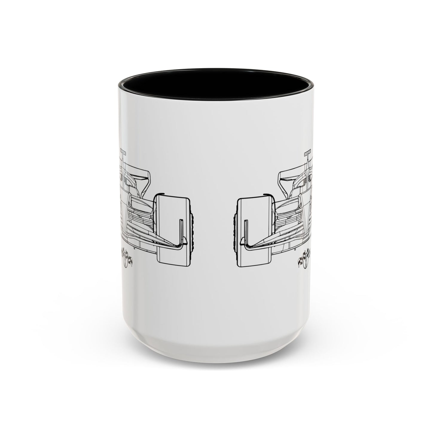 Formula 1 Race Car Accent Mug (11oz)