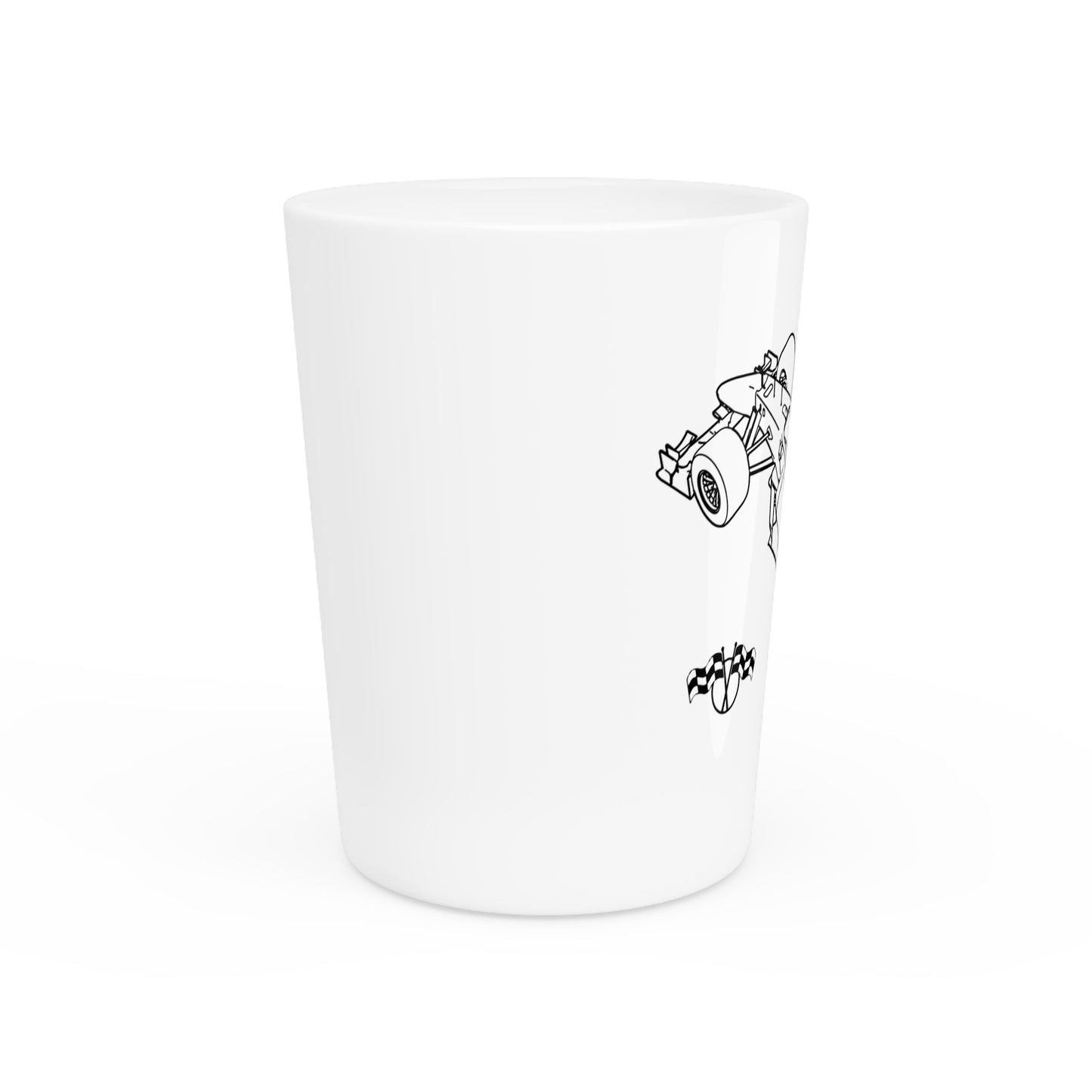Formula 1 Race Car Shot Glass Four