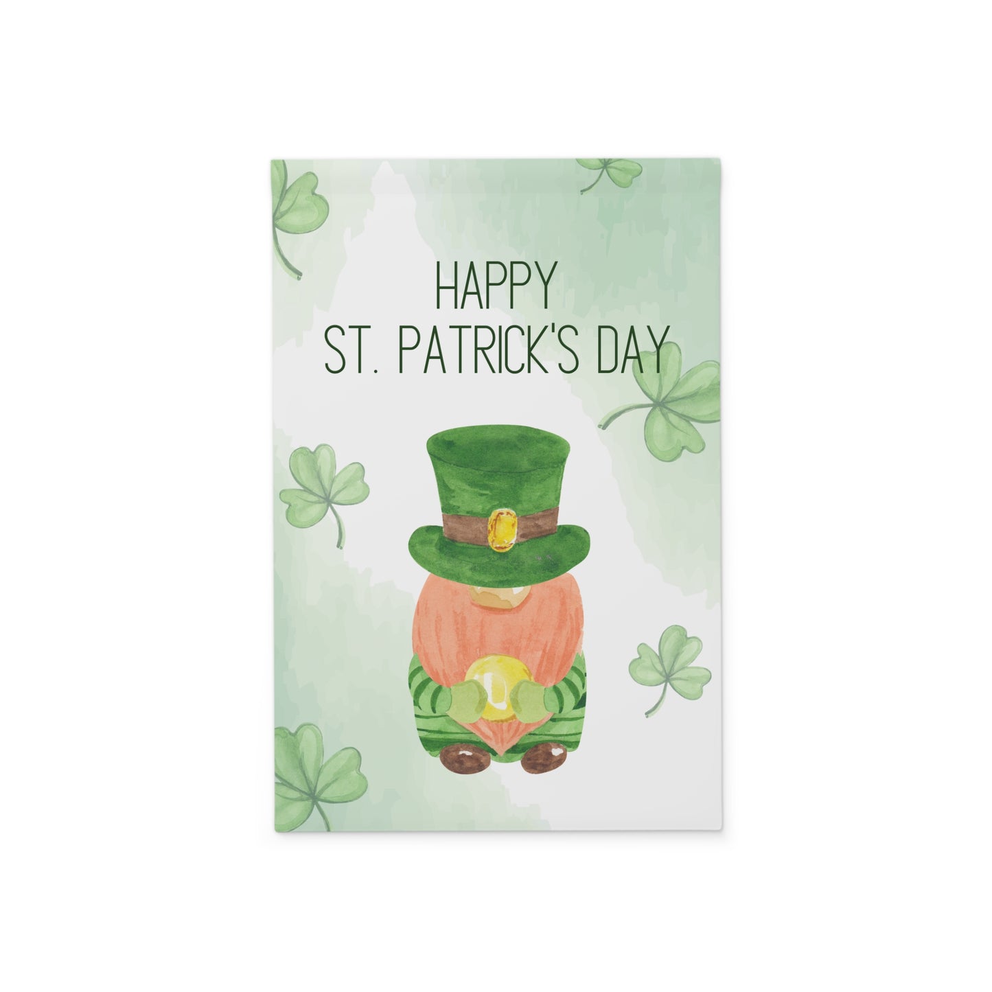 St. Patrick's Day Leprechaun Garden Banner – Shamrock Yard Flag