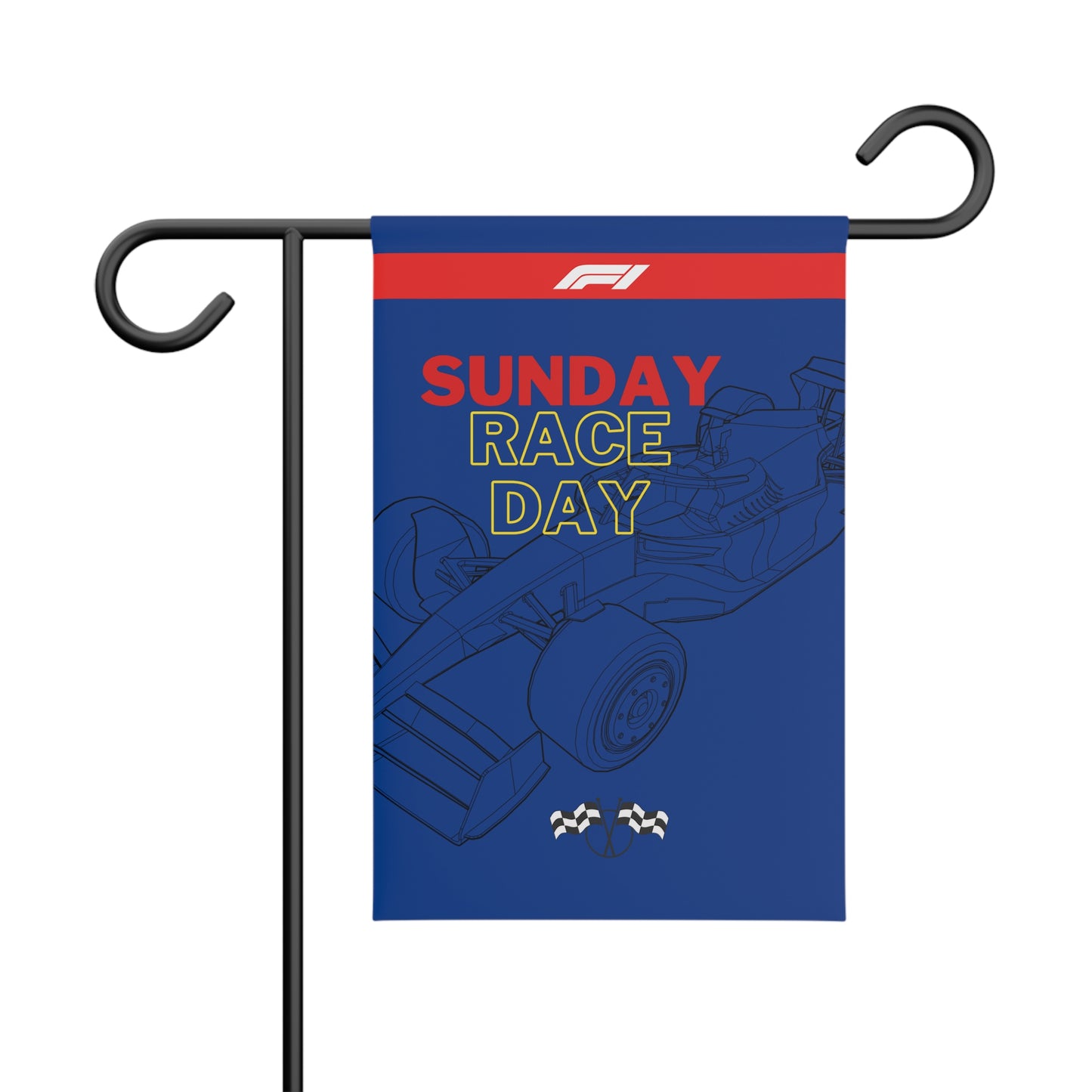 Yard Flag Formula 1 Fans Race Day Sunday Flag