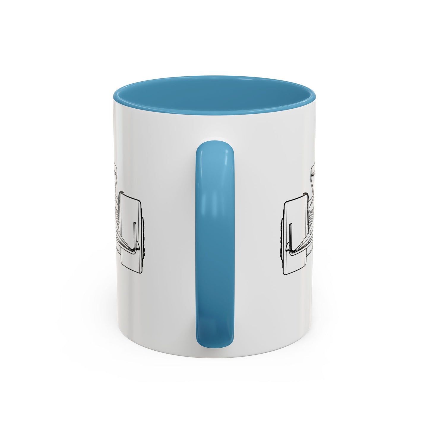 Formula 1 Race Car Accent Mug (11oz)