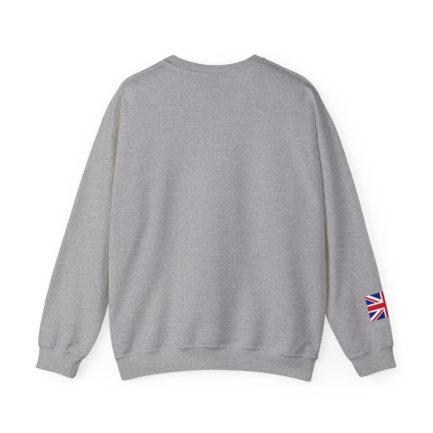 Formula 1 George Russell Sweatshirt UK Flag Union Jack Flag on Sleeve