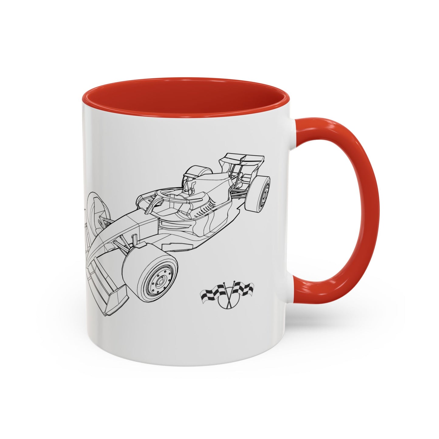 Formula 1 Race Car Coffee Mug, 11oz