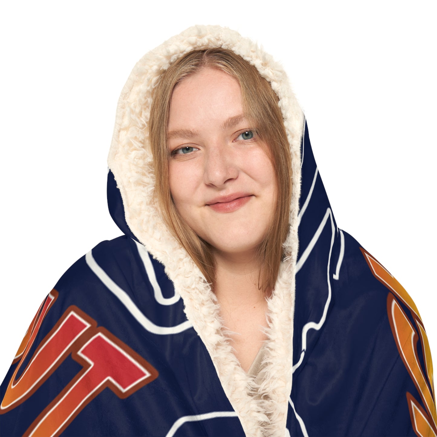 Formula 1 Race Track Hooded Blanket