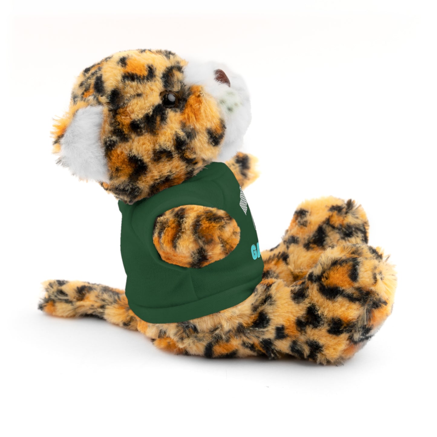 Personalized Race Car Stuffed Animals with T-Shirt