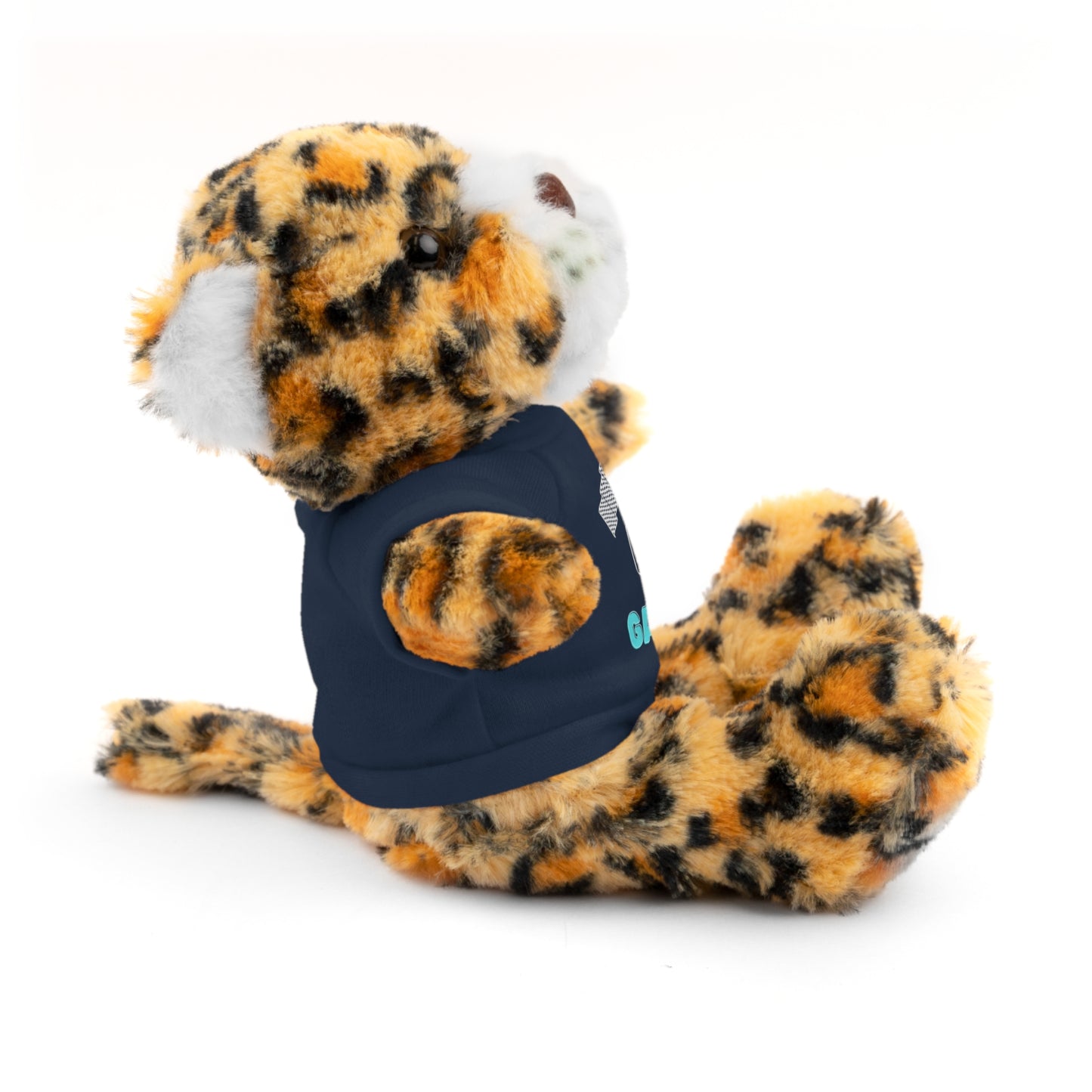 Personalized Race Car Stuffed Animals with T-Shirt