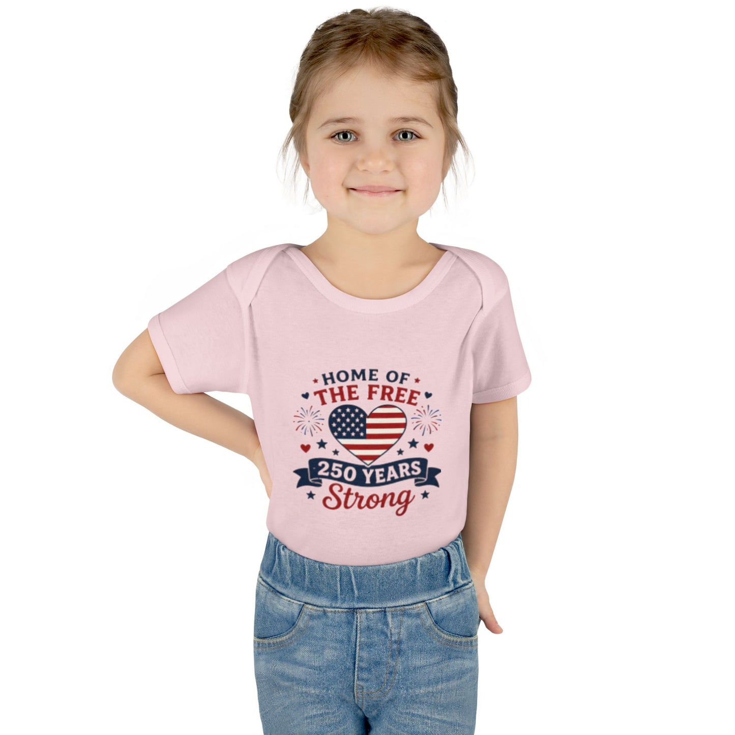 🇺🇸 Patriotic USA 1776–2026 Infant Bodysuit — Baby Onesie