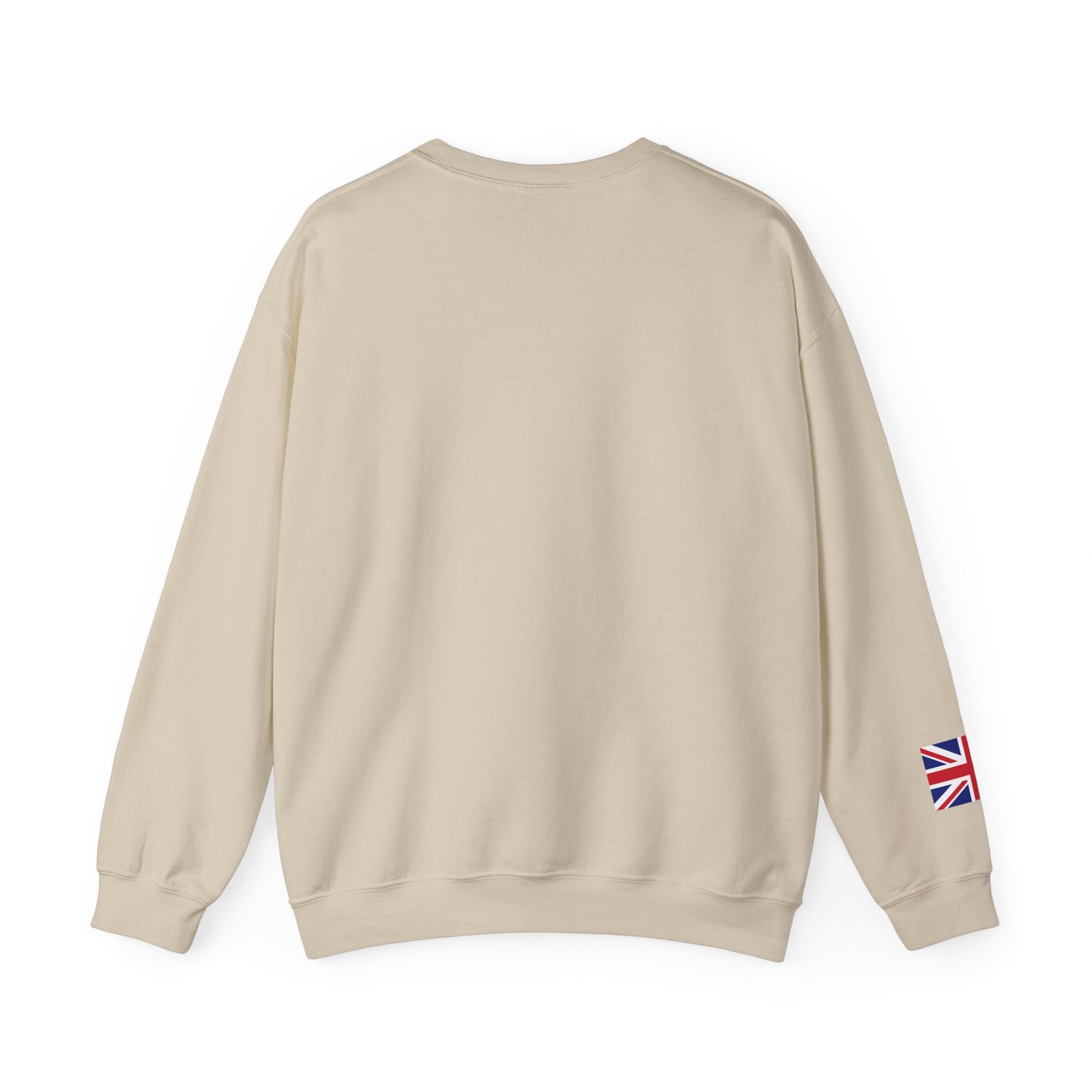 Formula 1 George Russell Sweatshirt UK Flag Union Jack Flag on Sleeve