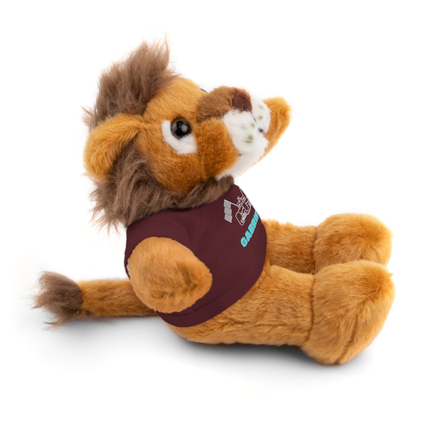 Personalized Race Car Stuffed Animals with T-Shirt