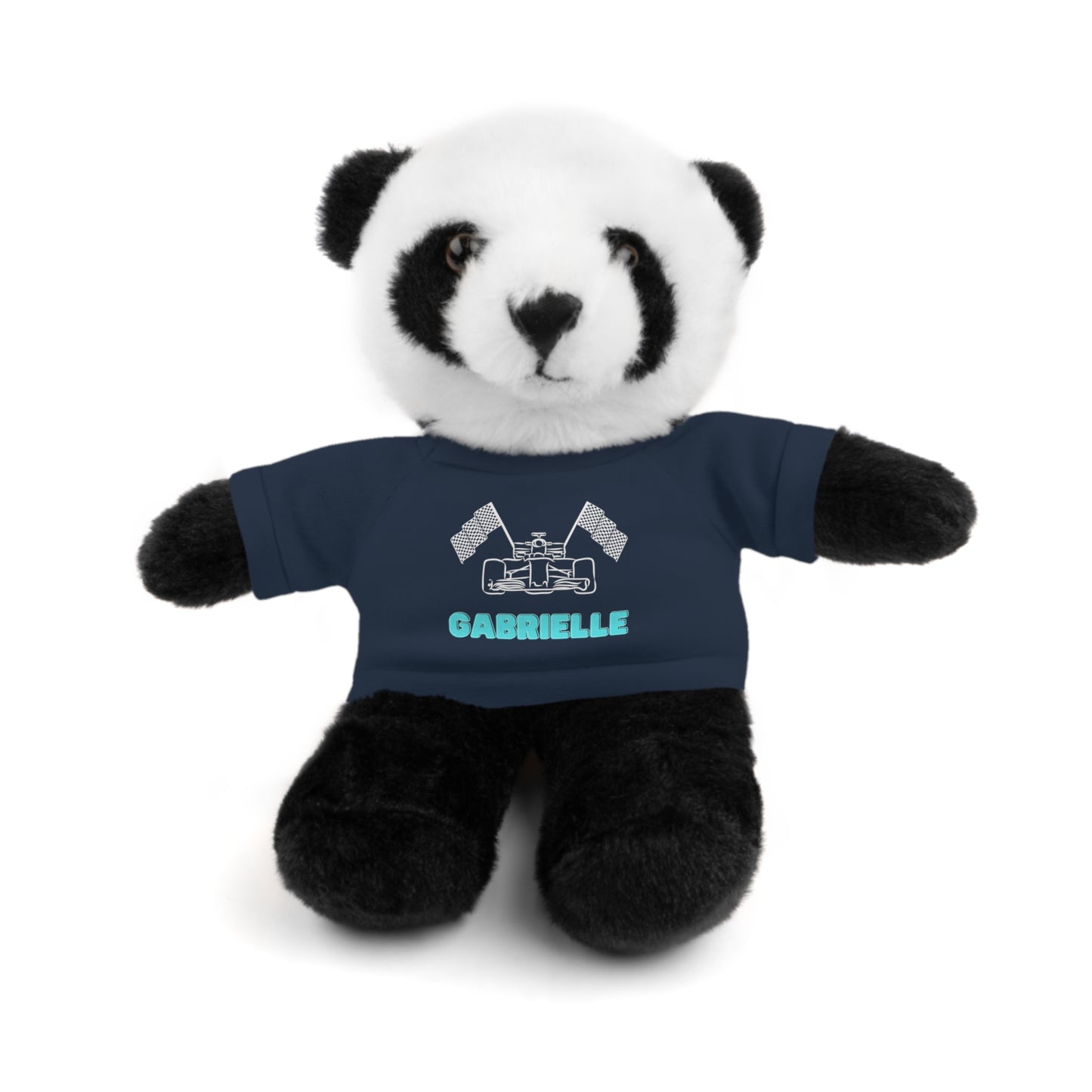 Personalized Race Car Stuffed Animals with T-Shirt
