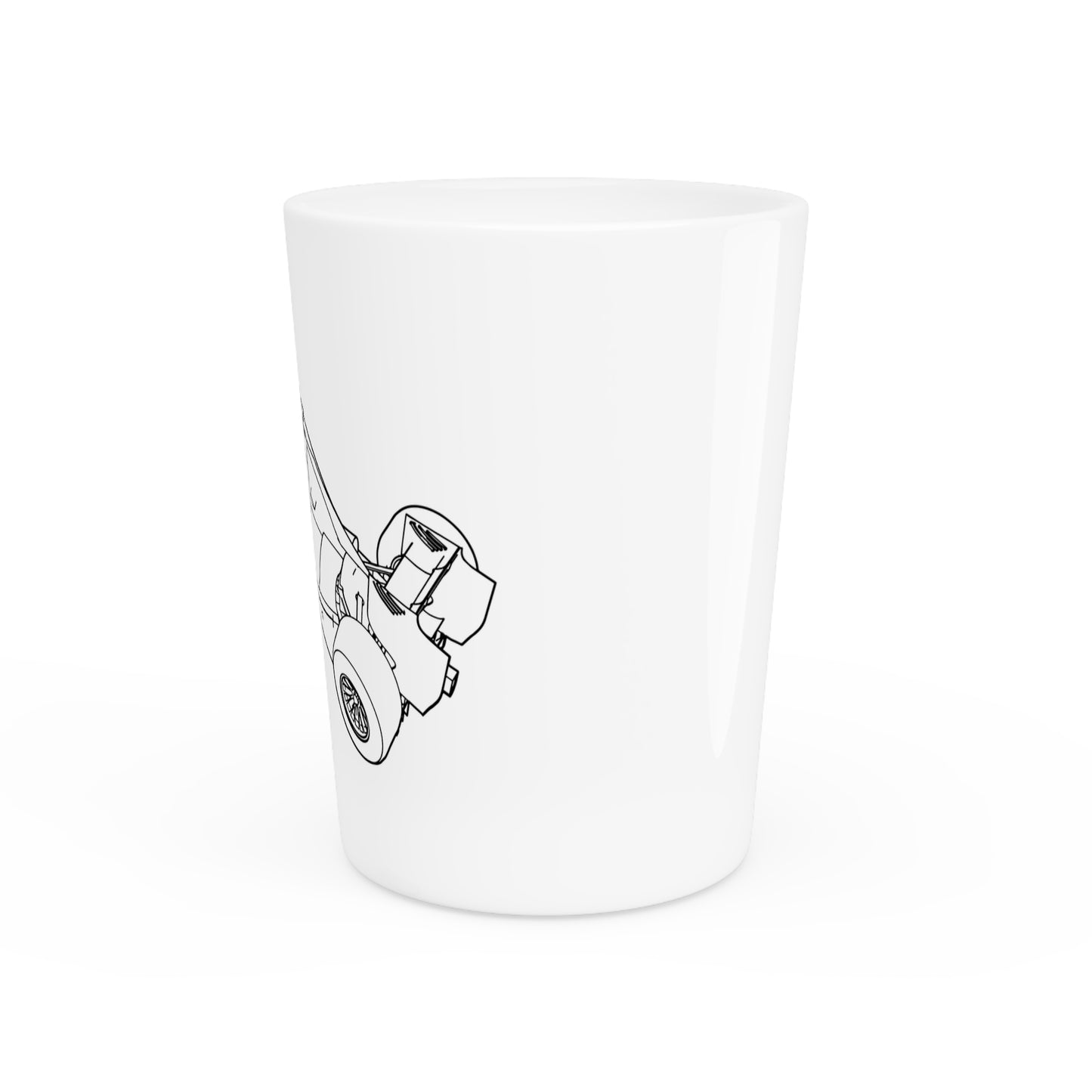 Formula 1 Race Car Shot Glass Four