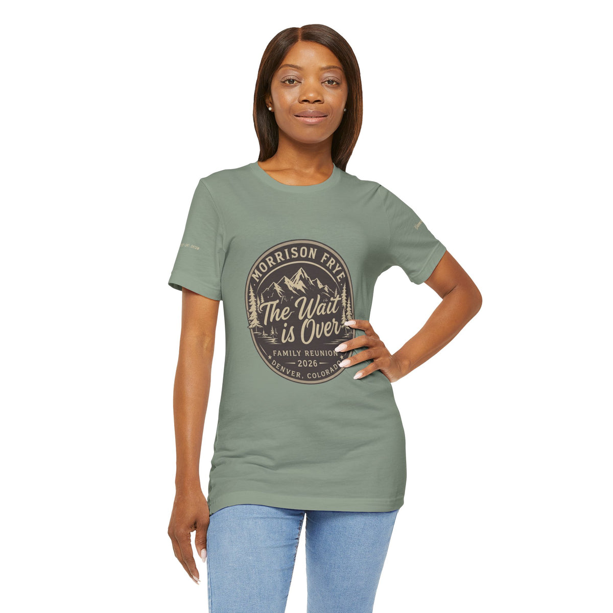 Morrison Frye Family Reunion 2026 Tee – Large Center Logo
