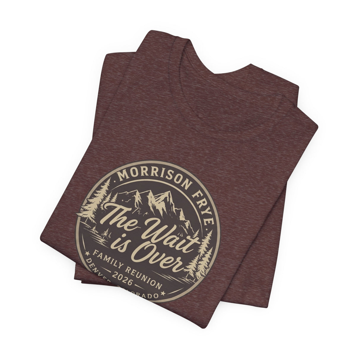 Morrison Frye Family Reunion 2026 Tee – Small Center Logo