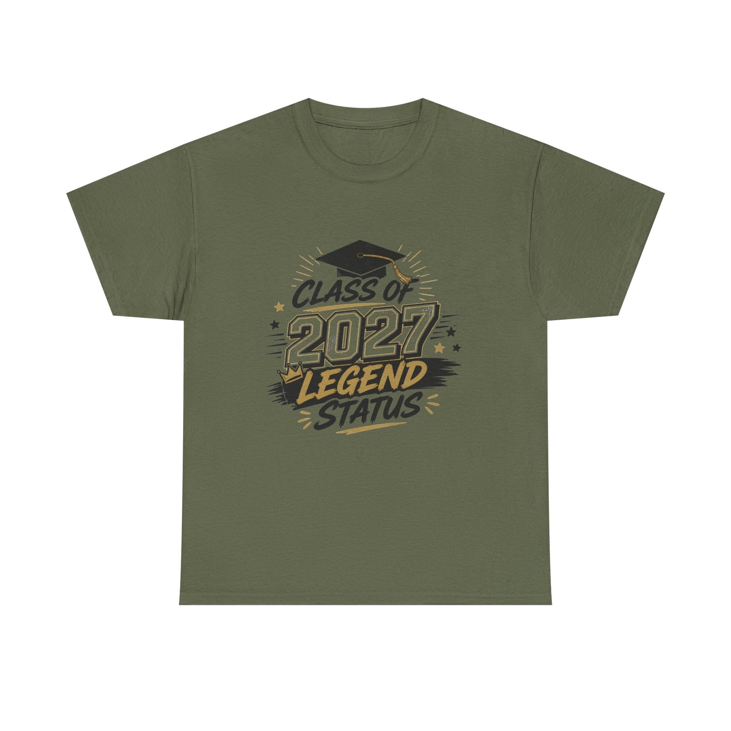 Class of 2027 Legend Status T-shirt | Graduation Cap | Senior Class Design