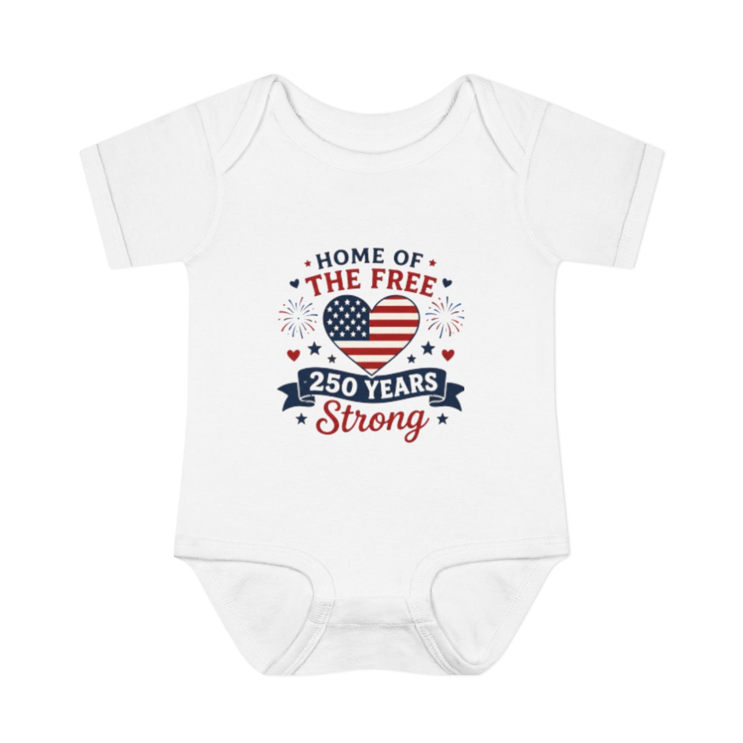 🇺🇸 Patriotic USA 1776–2026 Infant Bodysuit — Baby Onesie