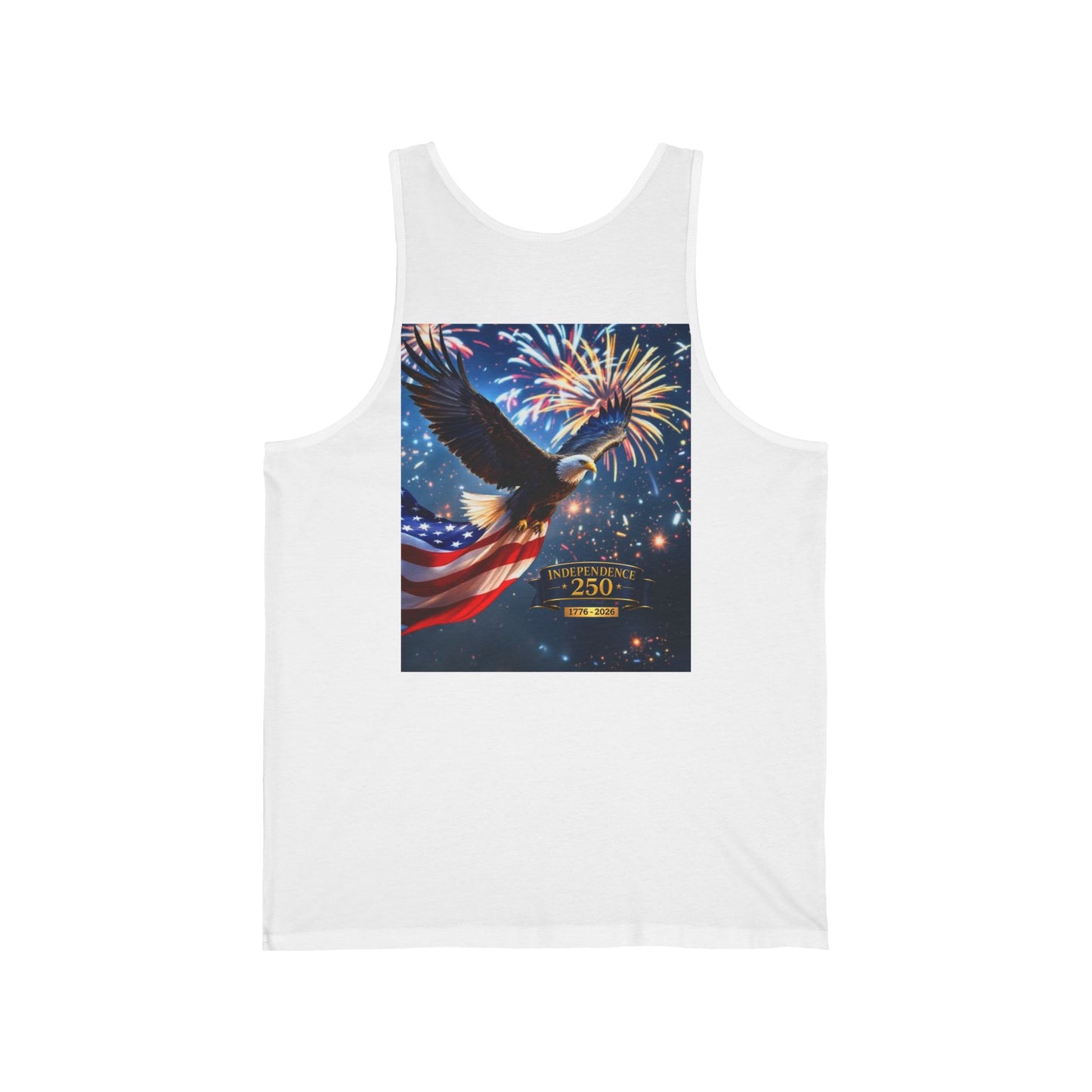 Bald Eagle American Flag Tank Top | Patriotic 4th of July  