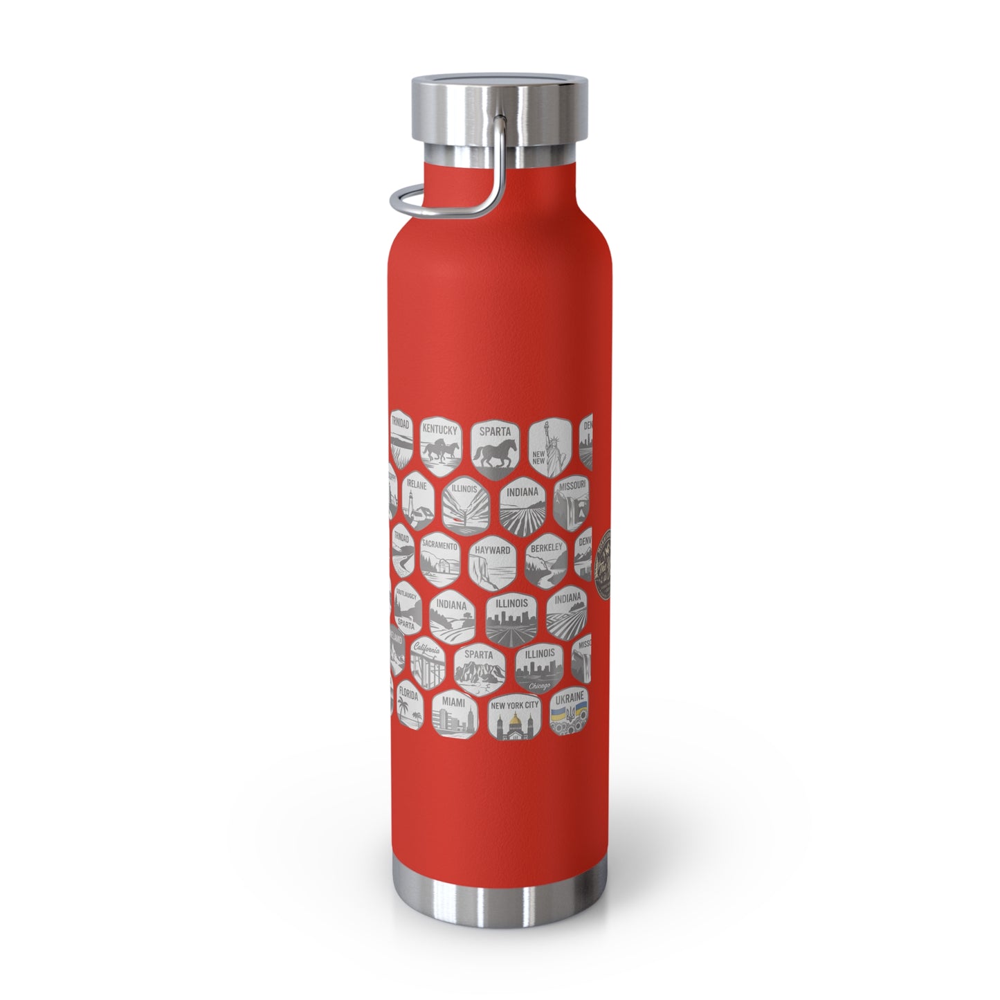 Morrison Frye Family Reunion 2026 Tumbler – “The Wait Is Over” | Custom Family Locations Edition Copper Vacuum Insulated Bottle, 22oz