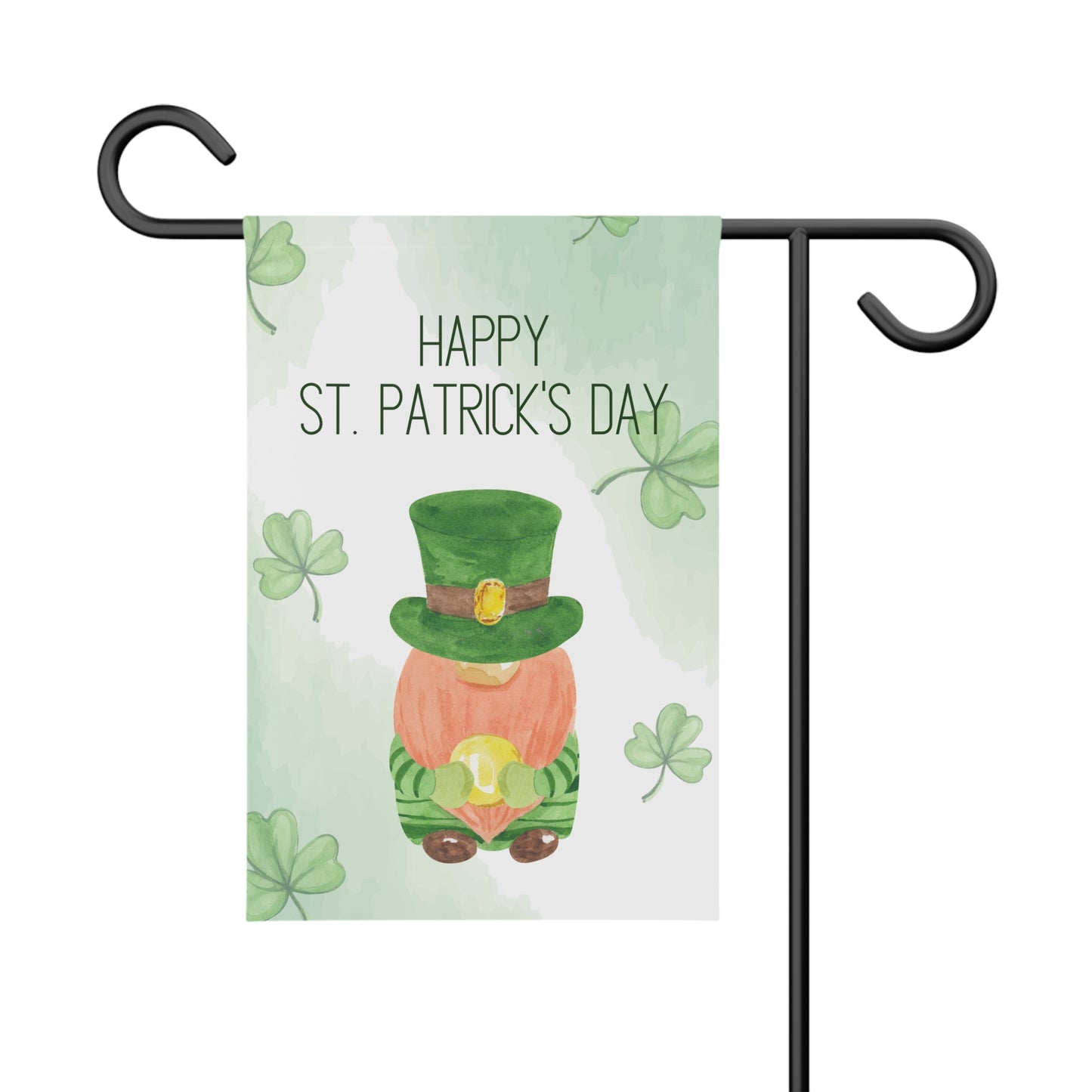 St. Patrick's Day Leprechaun Garden Banner – Shamrock Yard Flag