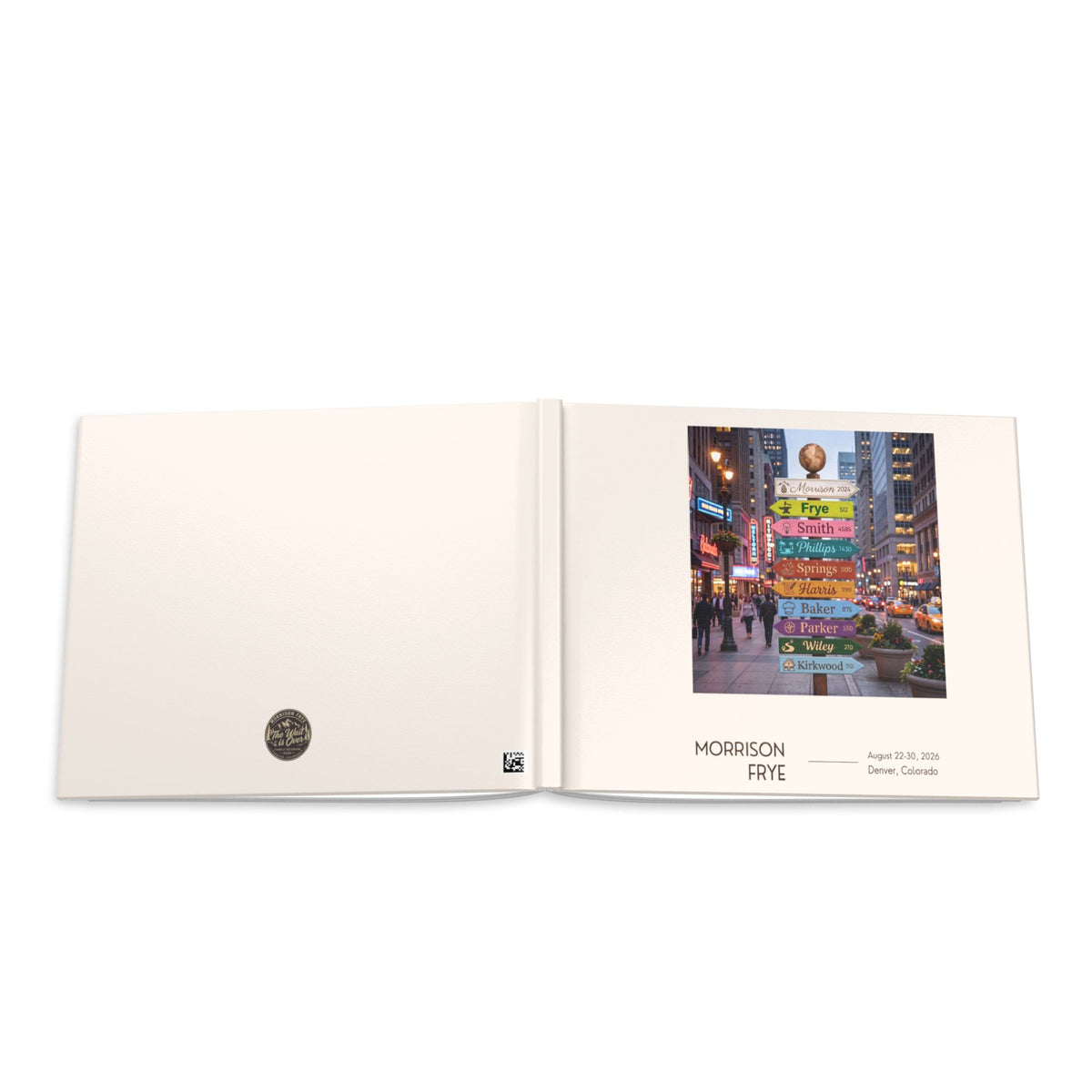 Morrison Frye Family Reunion 2026 Memory Book (Pre-Order) – Denver, Colorado | “The Wait Is Over” Keepsake Album