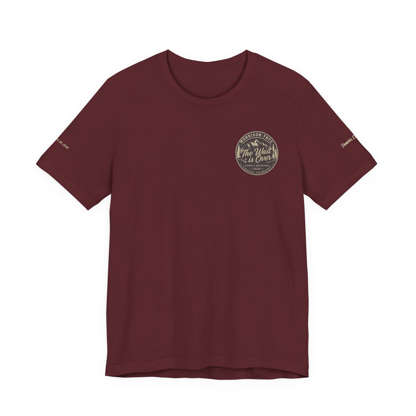 Morrison Frye Family Reunion 2026 Tee – Heritage Crest Edition