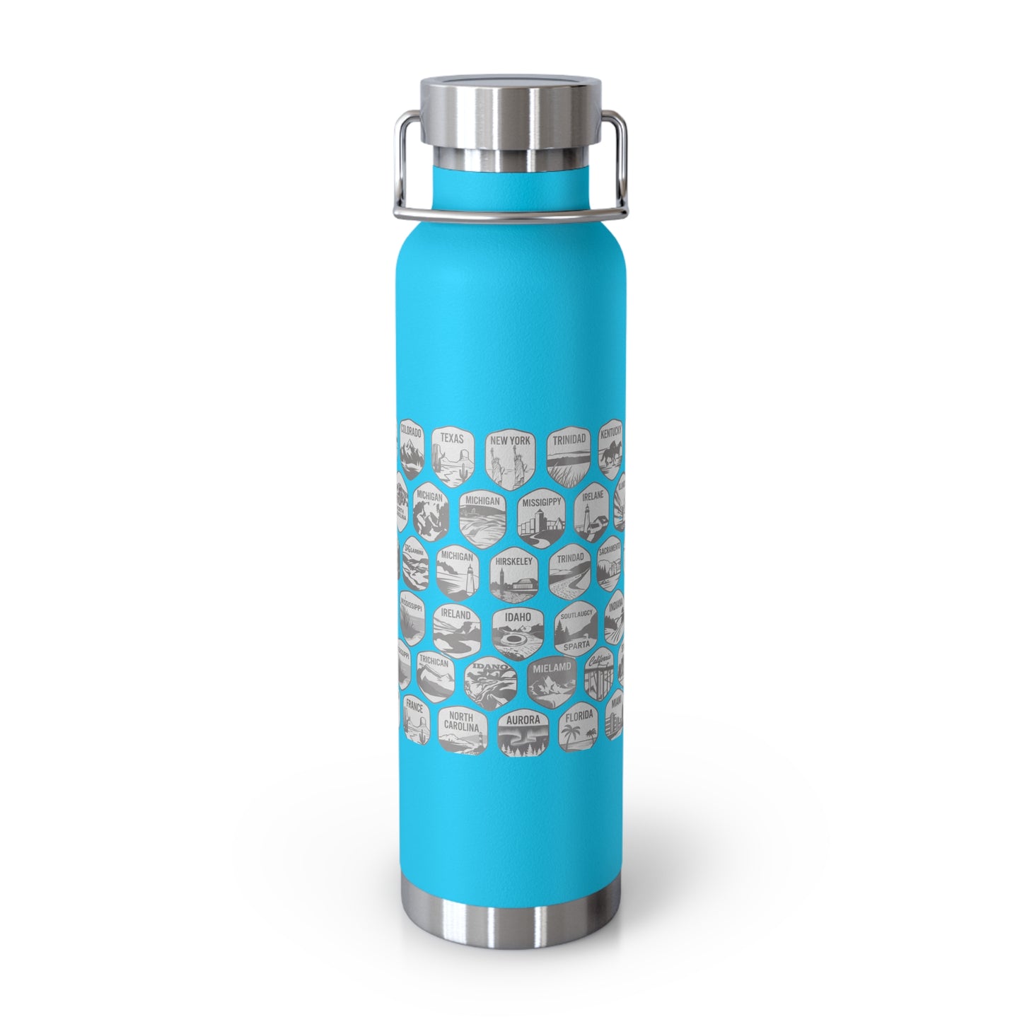 Morrison Frye Family Reunion 2026 Tumbler – “The Wait Is Over” | Custom Family Locations Edition Copper Vacuum Insulated Bottle, 22oz