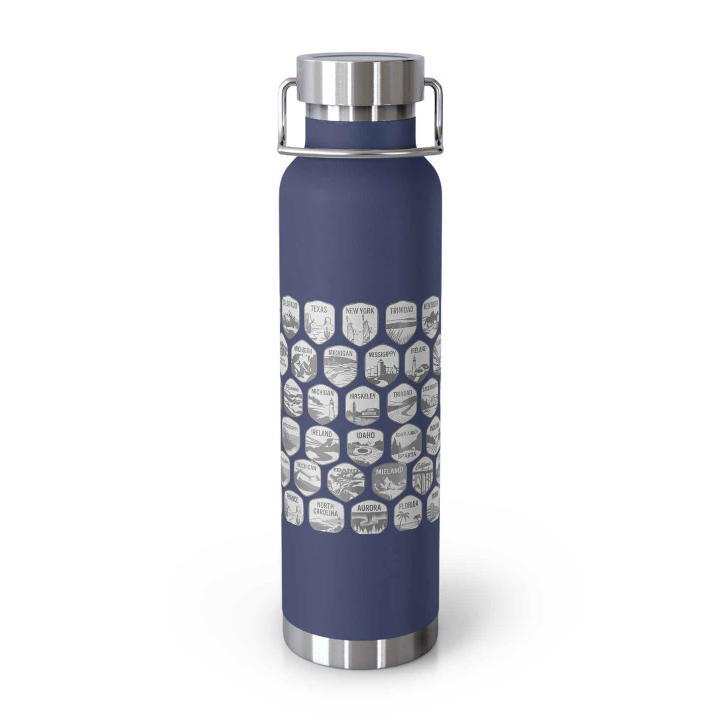 Morrison Frye Family Reunion 2026 Tumbler – “The Wait Is Over” | Custom Family Locations Edition Copper Vacuum Insulated Bottle, 22oz