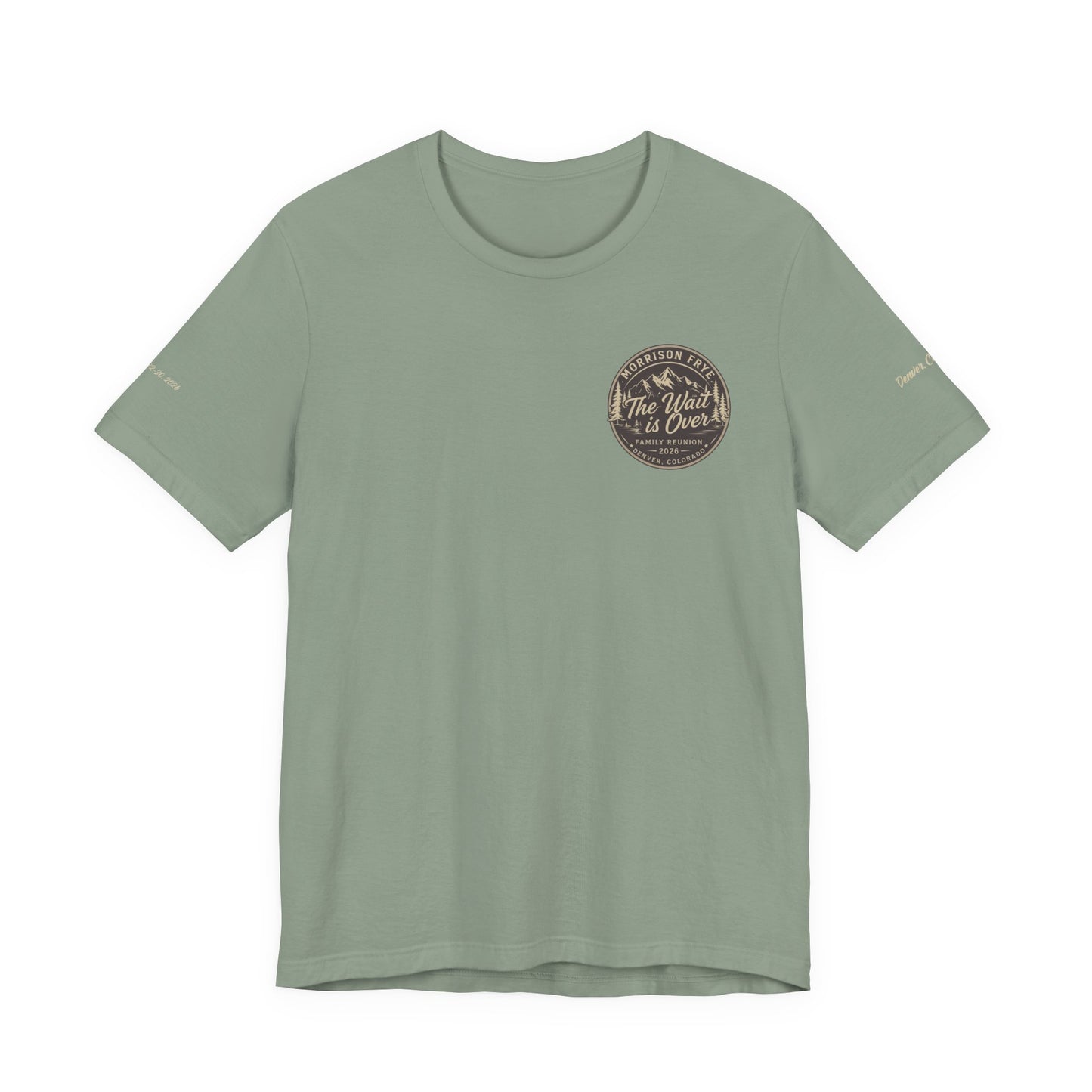Morrison Frye Family Reunion 2026 Tee – Heritage Crest Edition
