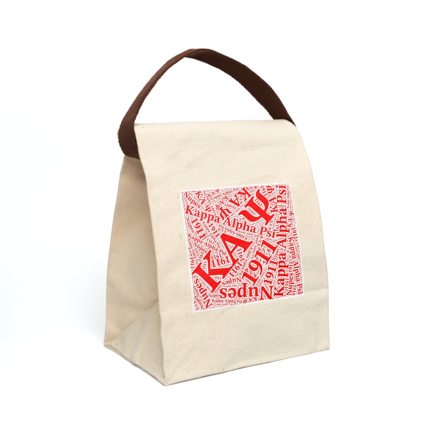 Kappa Alpha Psi Fraternity Canvas Lunch Bag | Nupe Pride