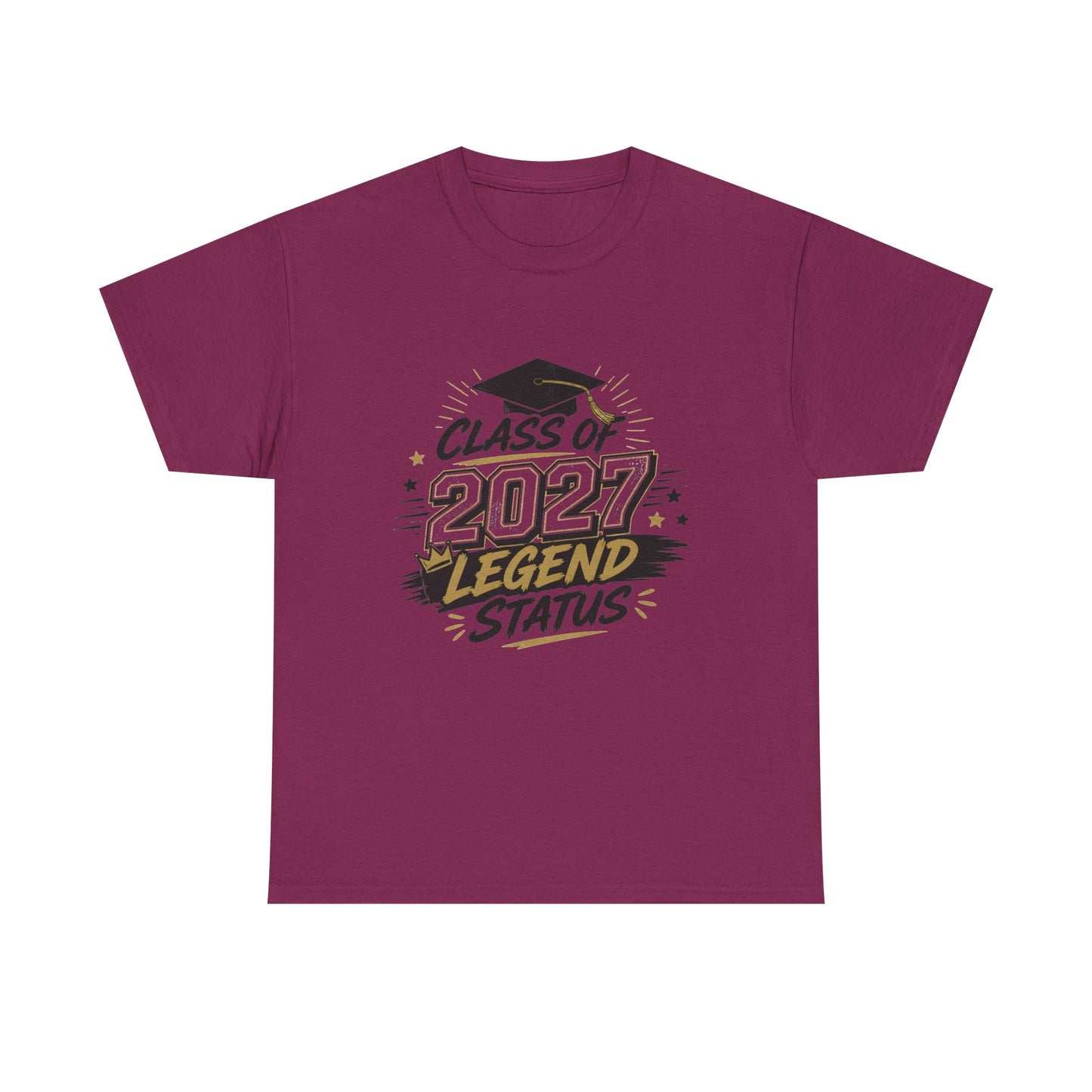 Class of 2027 Legend Status T-shirt | Graduation Cap | Senior Class Design