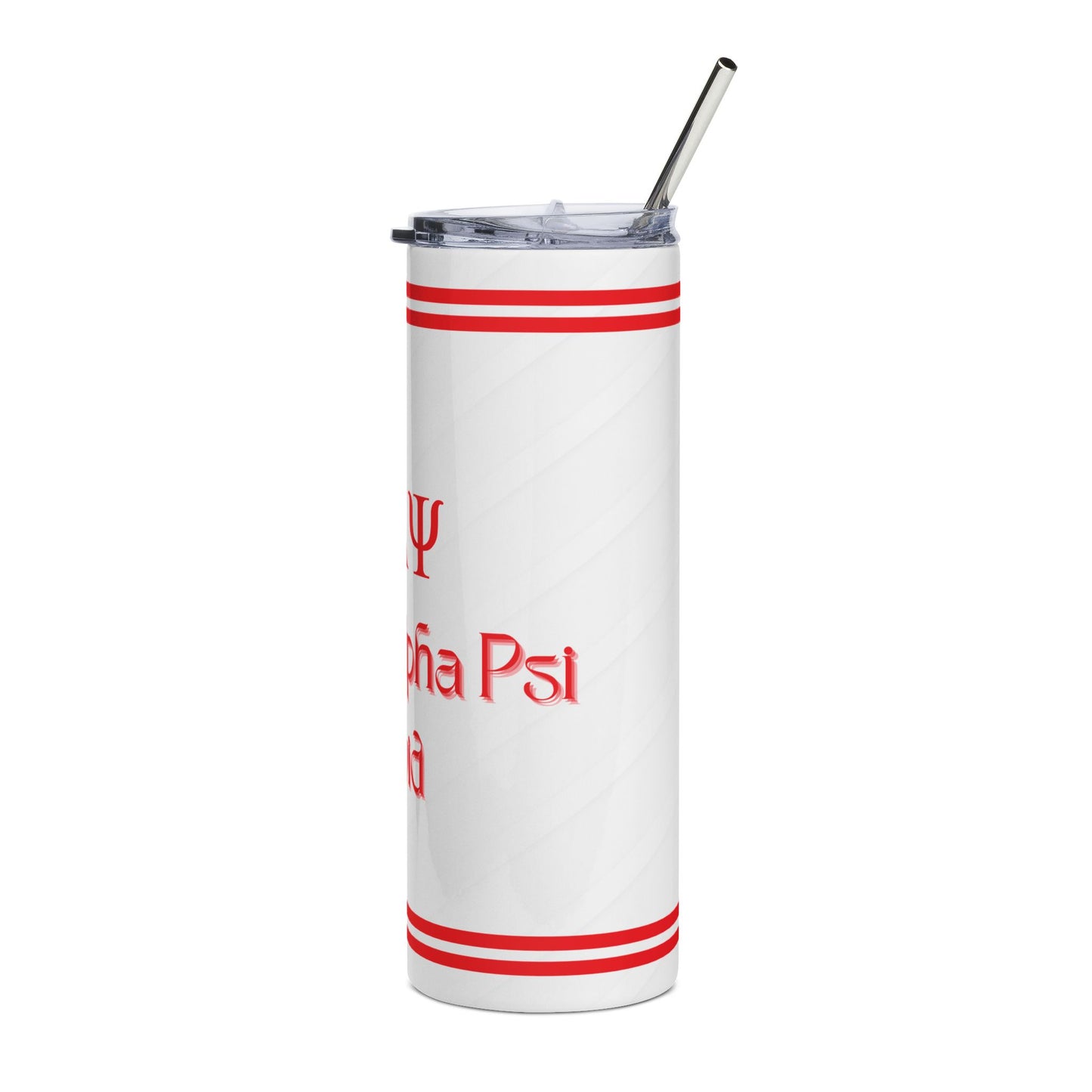 Kappa Alpha Psi Personalized Red & White Tumbler | Black Greek Letter organizations | Sororities and Fraternities | 20oz Stainless Steel Tumbler