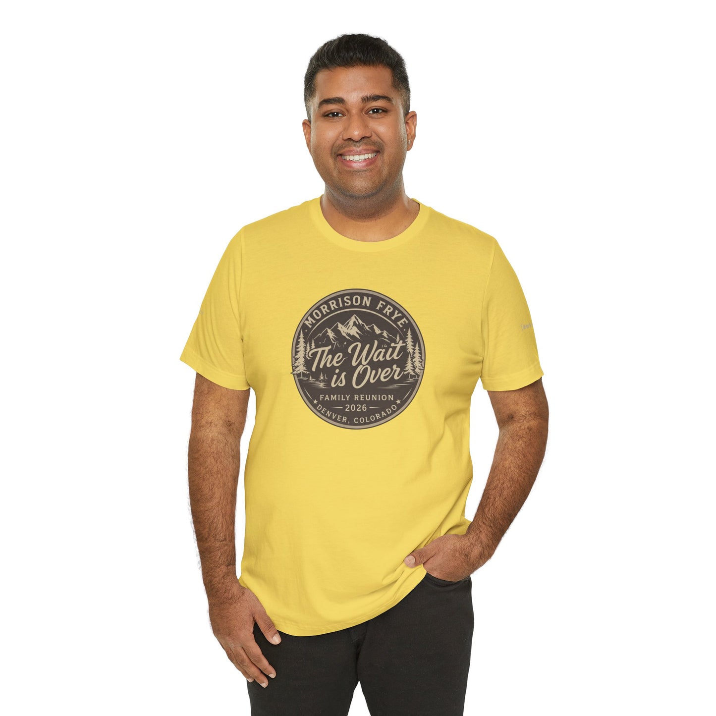 Morrison Frye Family Reunion 2026 Tee – Small Center Logo