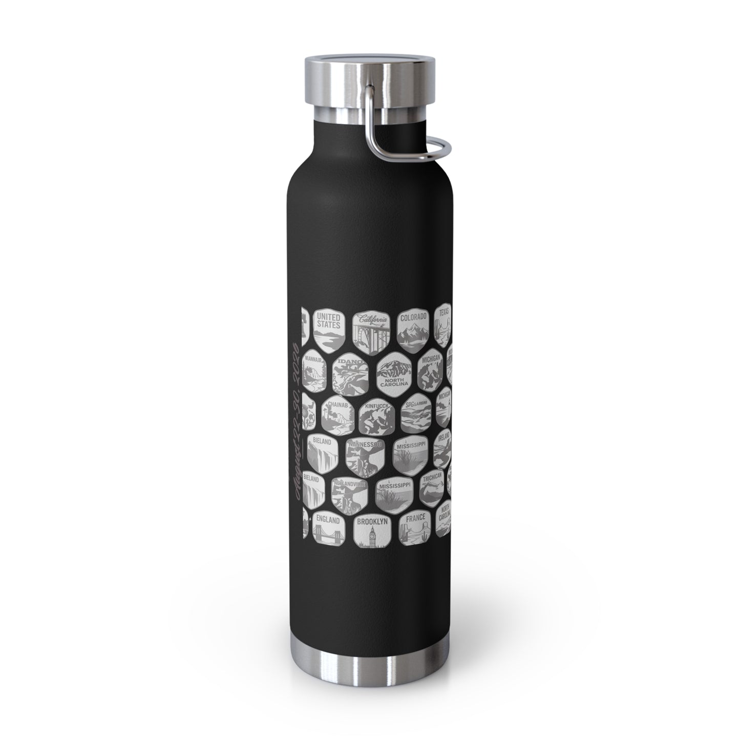 Morrison Frye Family Reunion 2026 Tumbler – “The Wait Is Over” | Custom Family Locations Edition Copper Vacuum Insulated Bottle, 22oz