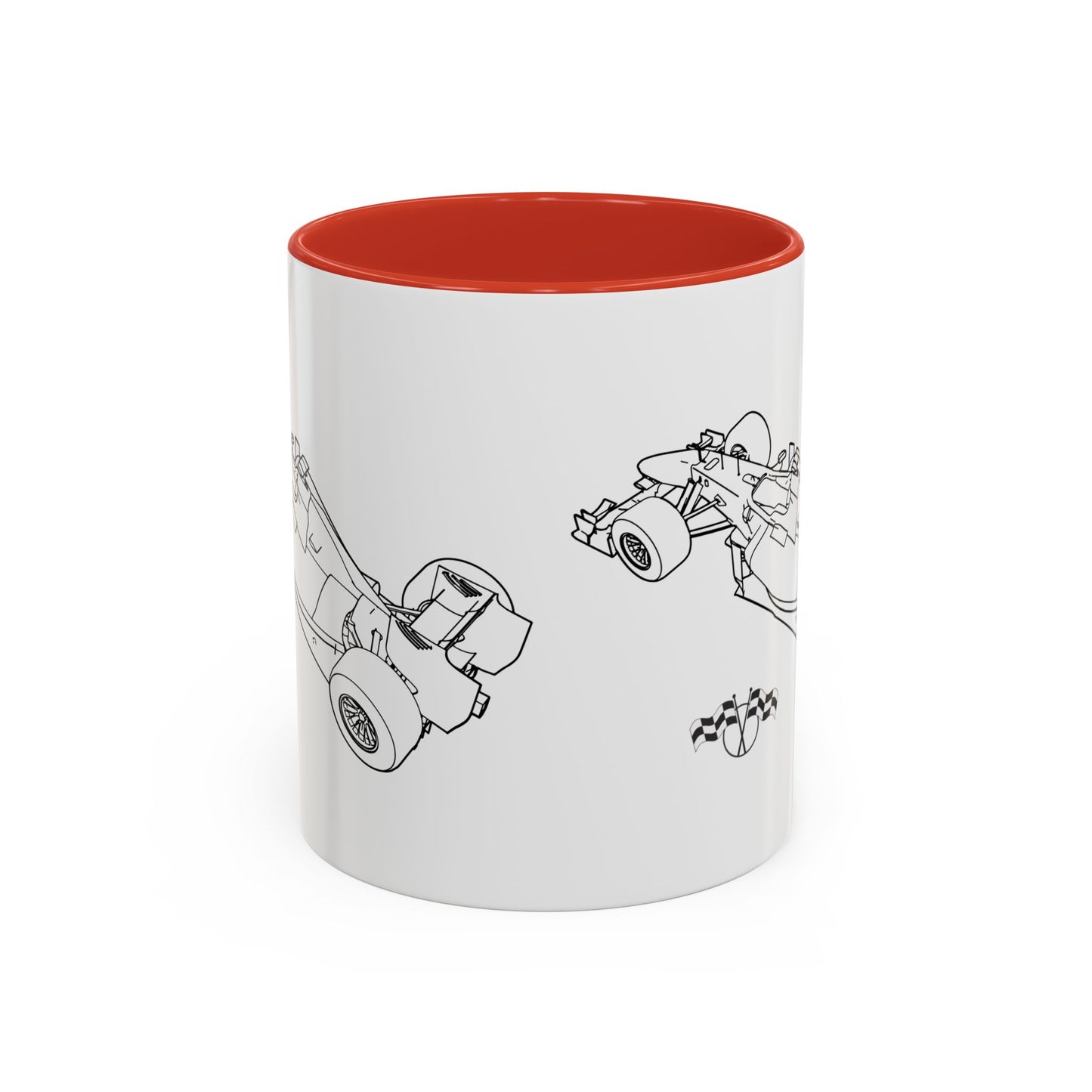 Formula 1 Race Car Coffee Mug, 11oz