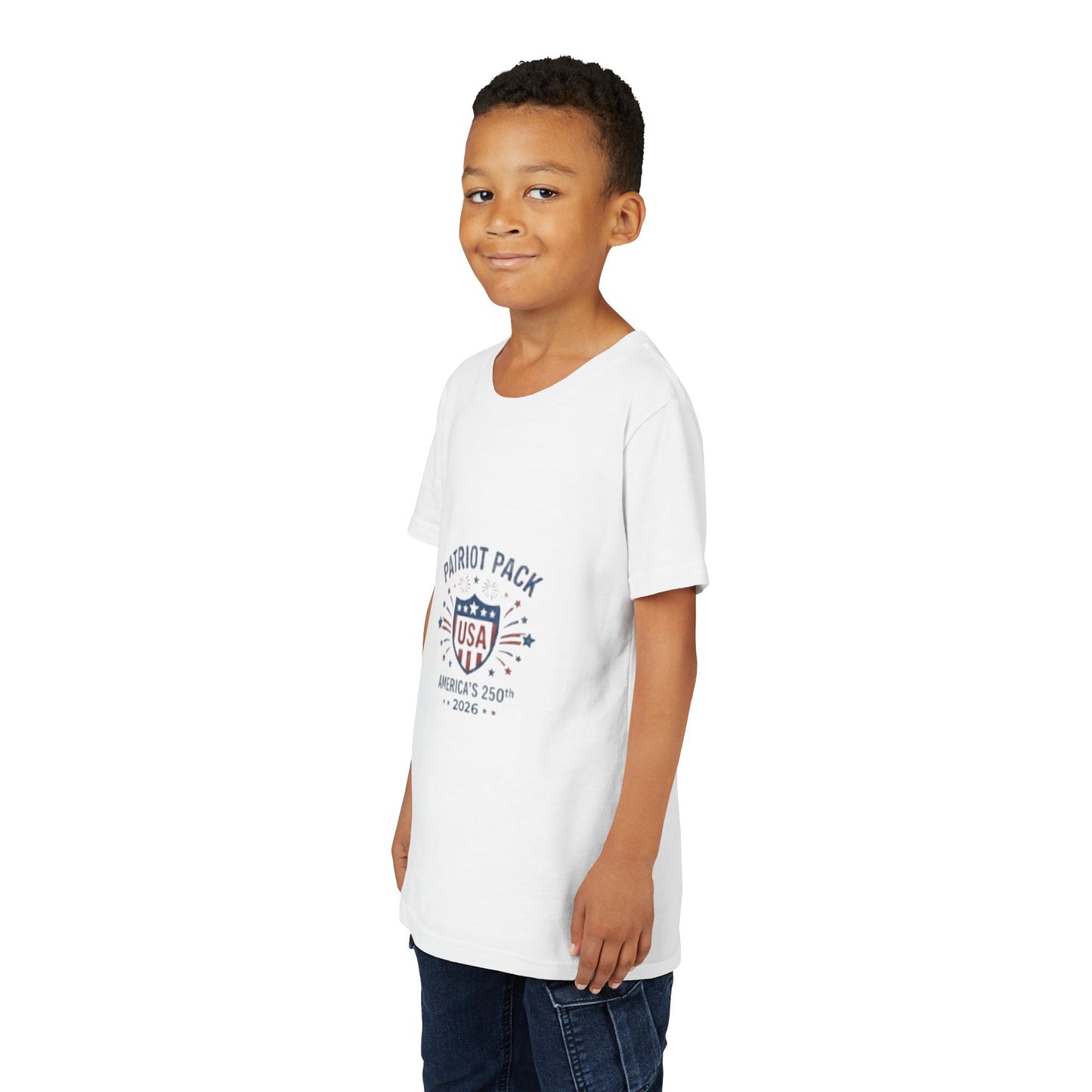 250th Anniversary "Patriot Pack USA" Kids T‑Shirt — Youth Short Sleeve Tee