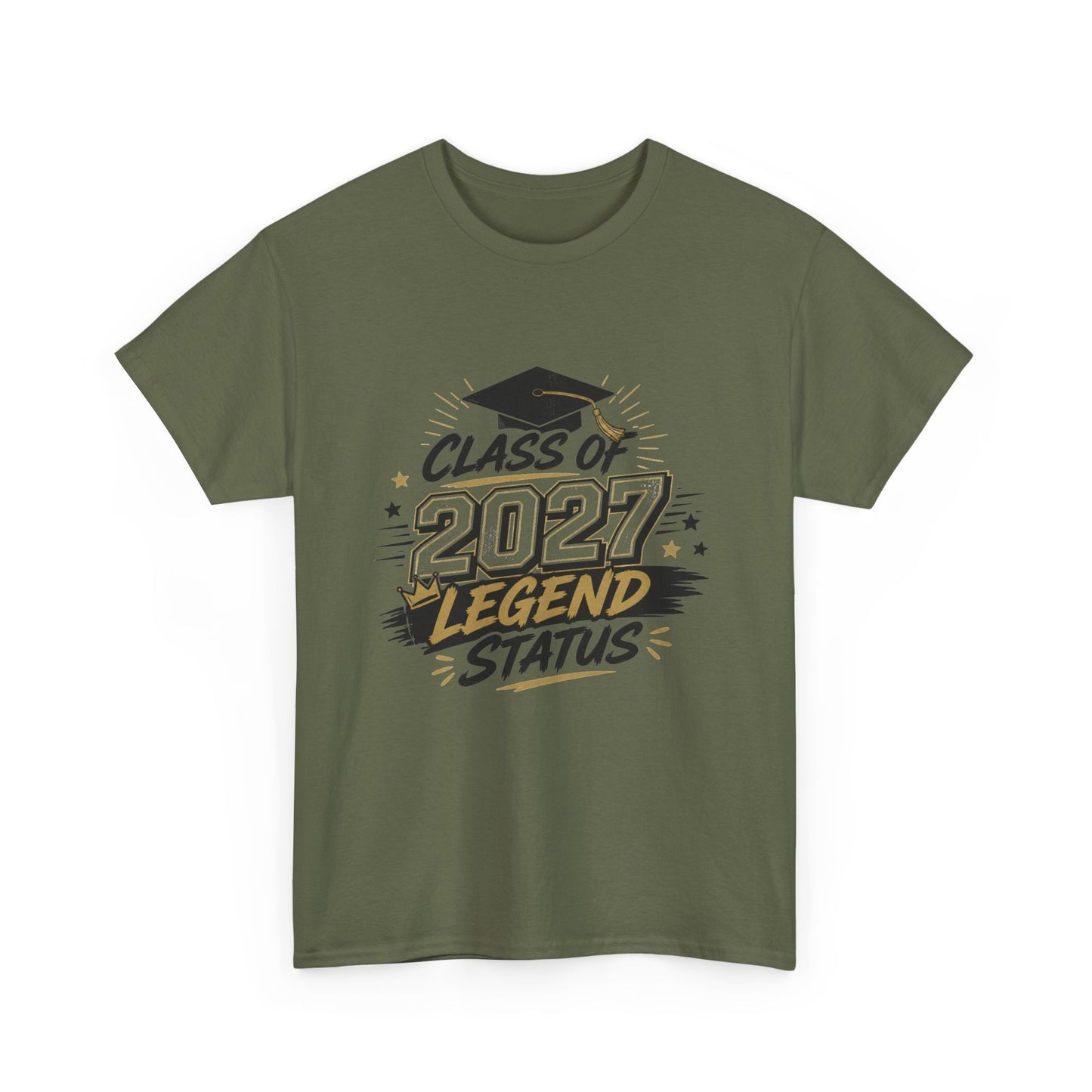 Class of 2027 Legend Status T-shirt | Graduation Cap | Senior Class Design