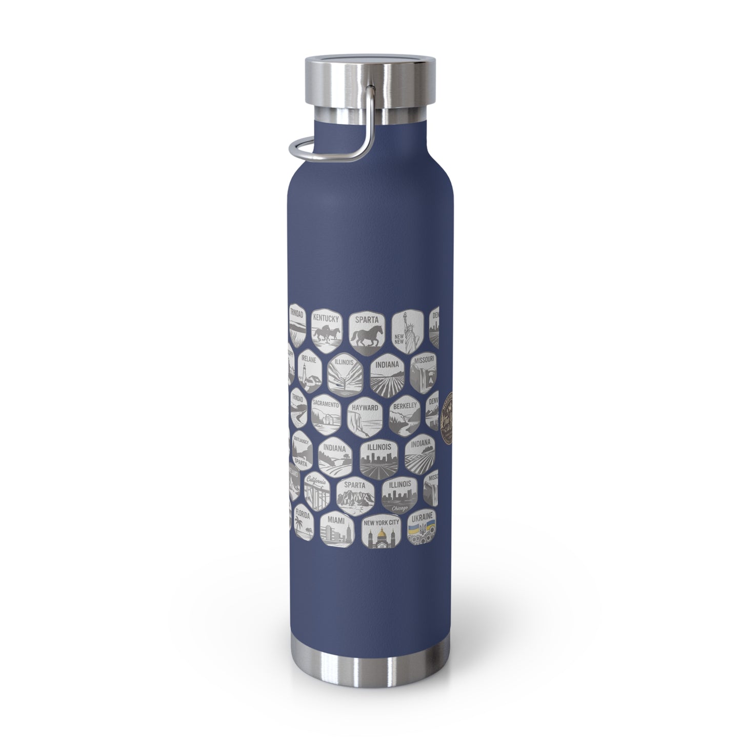 Morrison Frye Family Reunion 2026 Tumbler – “The Wait Is Over” | Custom Family Locations Edition Copper Vacuum Insulated Bottle, 22oz