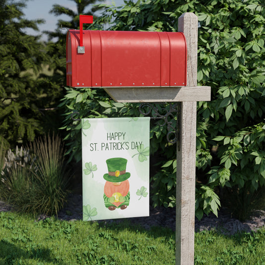 St. Patrick's Day Leprechaun Garden Banner – Shamrock Yard Flag