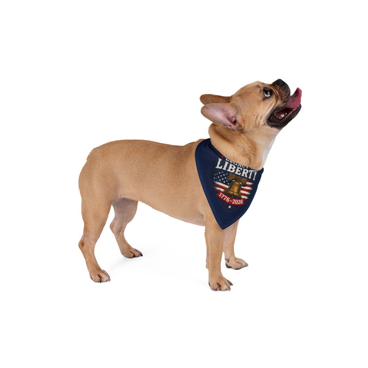 🇺🇸 250th America Anniversary Pet Bandana — Patriotic Dog & Cat Scarf
