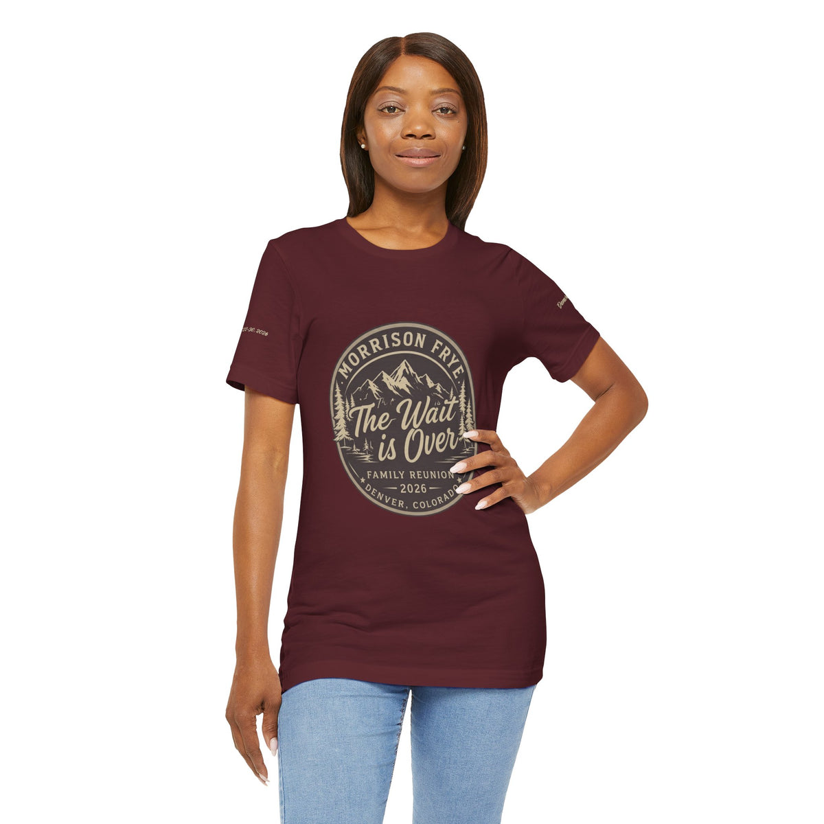 Morrison Frye Family Reunion 2026 Tee – Large Center Logo