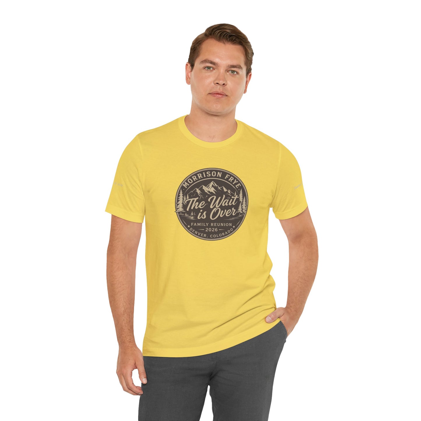 Morrison Frye Family Reunion 2026 Tee – Small Center Logo