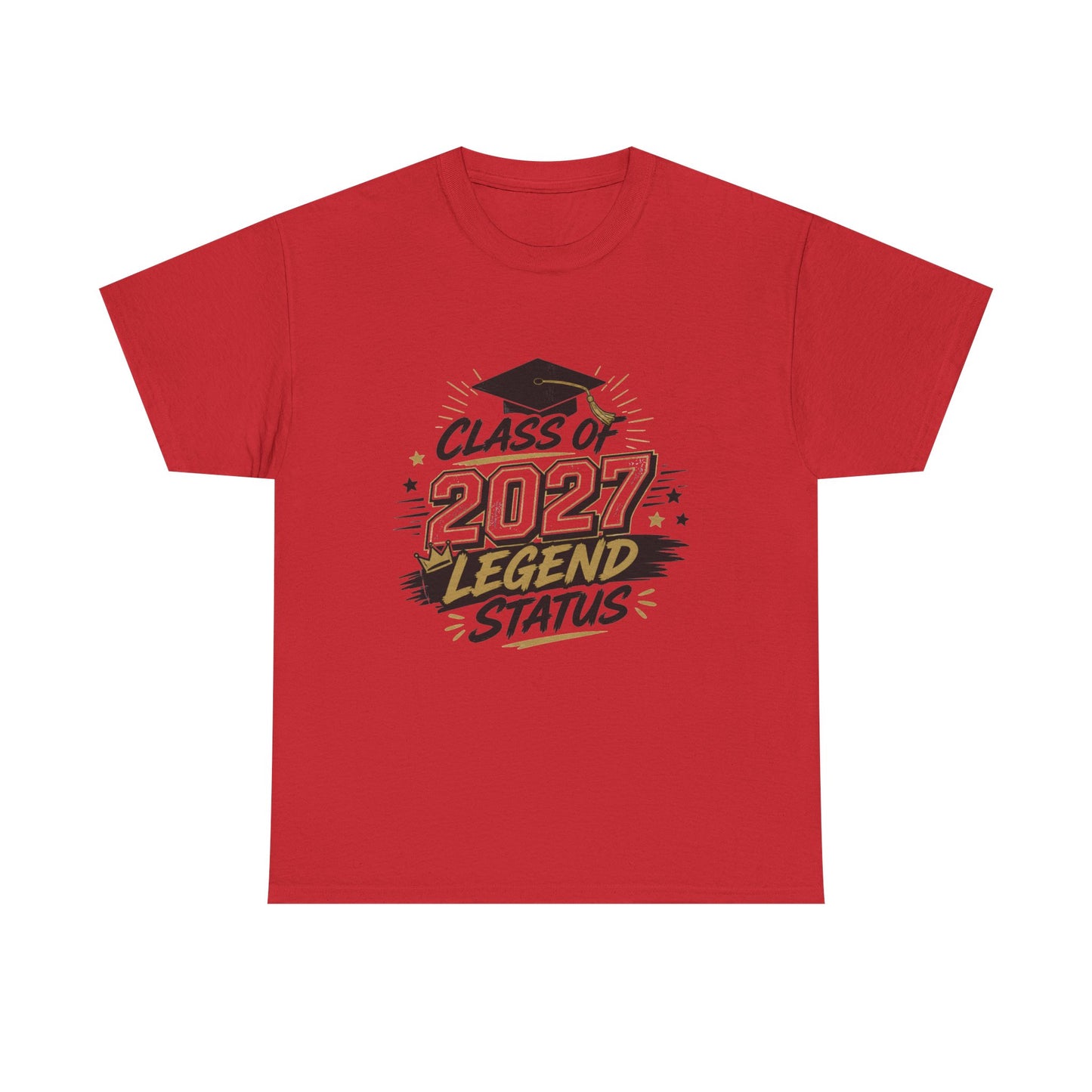 Class of 2027 Legend Status T-shirt | Graduation Cap | Senior Class Design