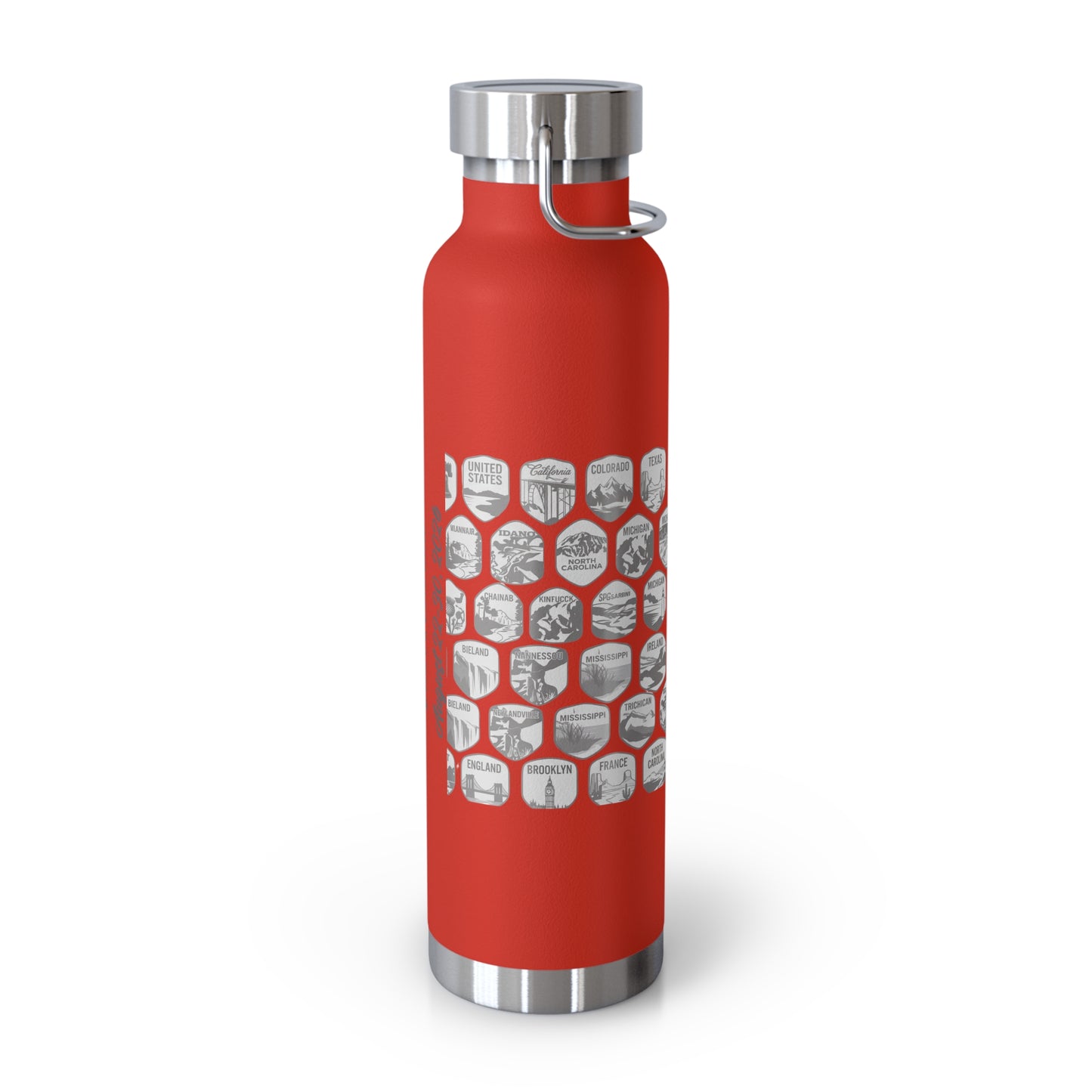 Morrison Frye Family Reunion 2026 Tumbler – “The Wait Is Over” | Custom Family Locations Edition Copper Vacuum Insulated Bottle, 22oz